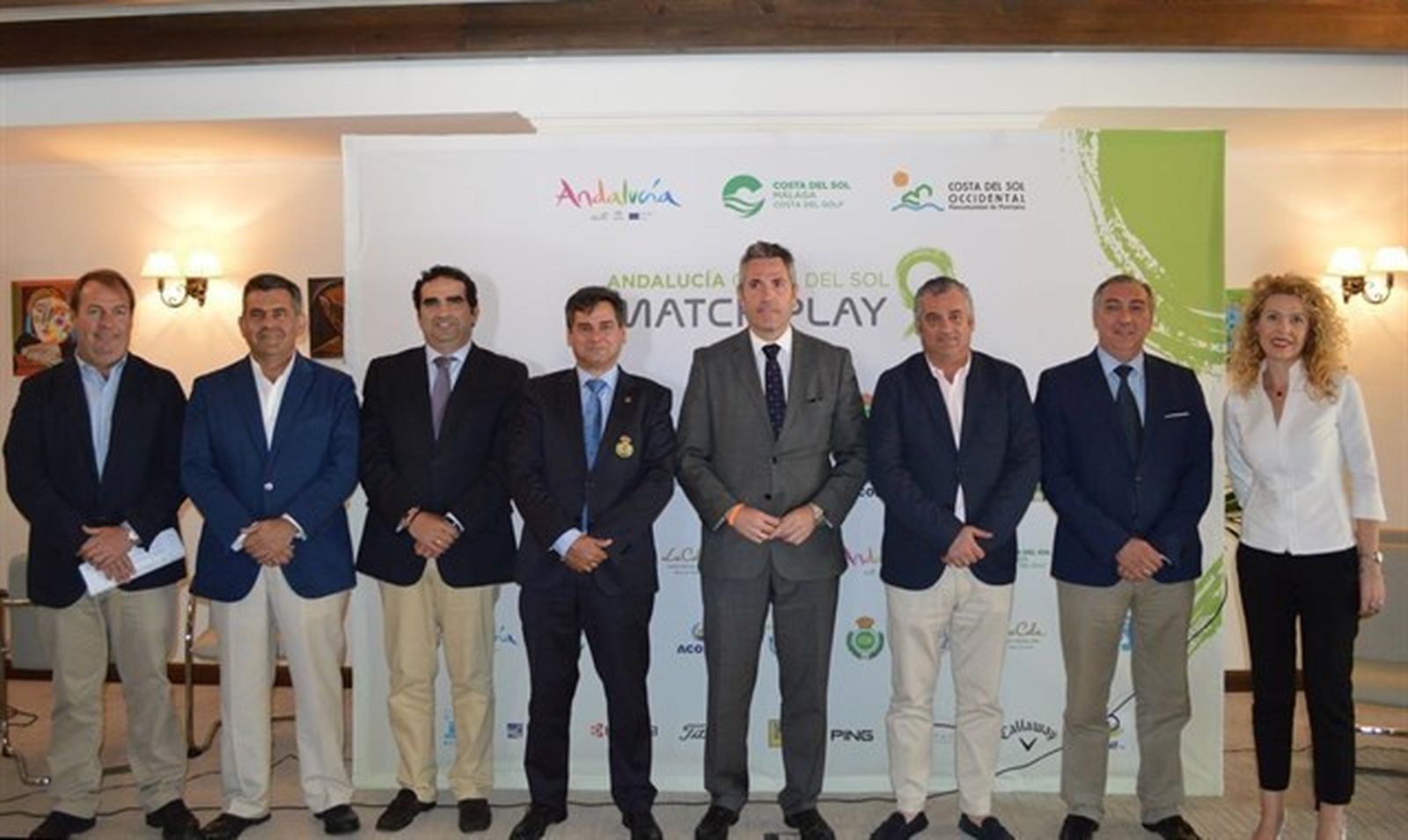 Presentación del evento, ayer, en Mijas.