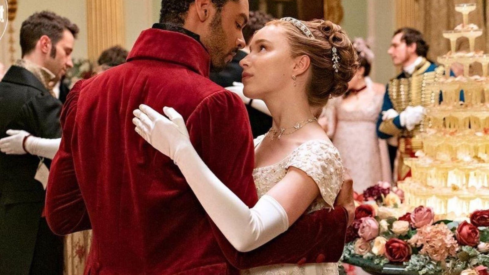 Una escena dela primera temporada de 'Los Bridgerton'.