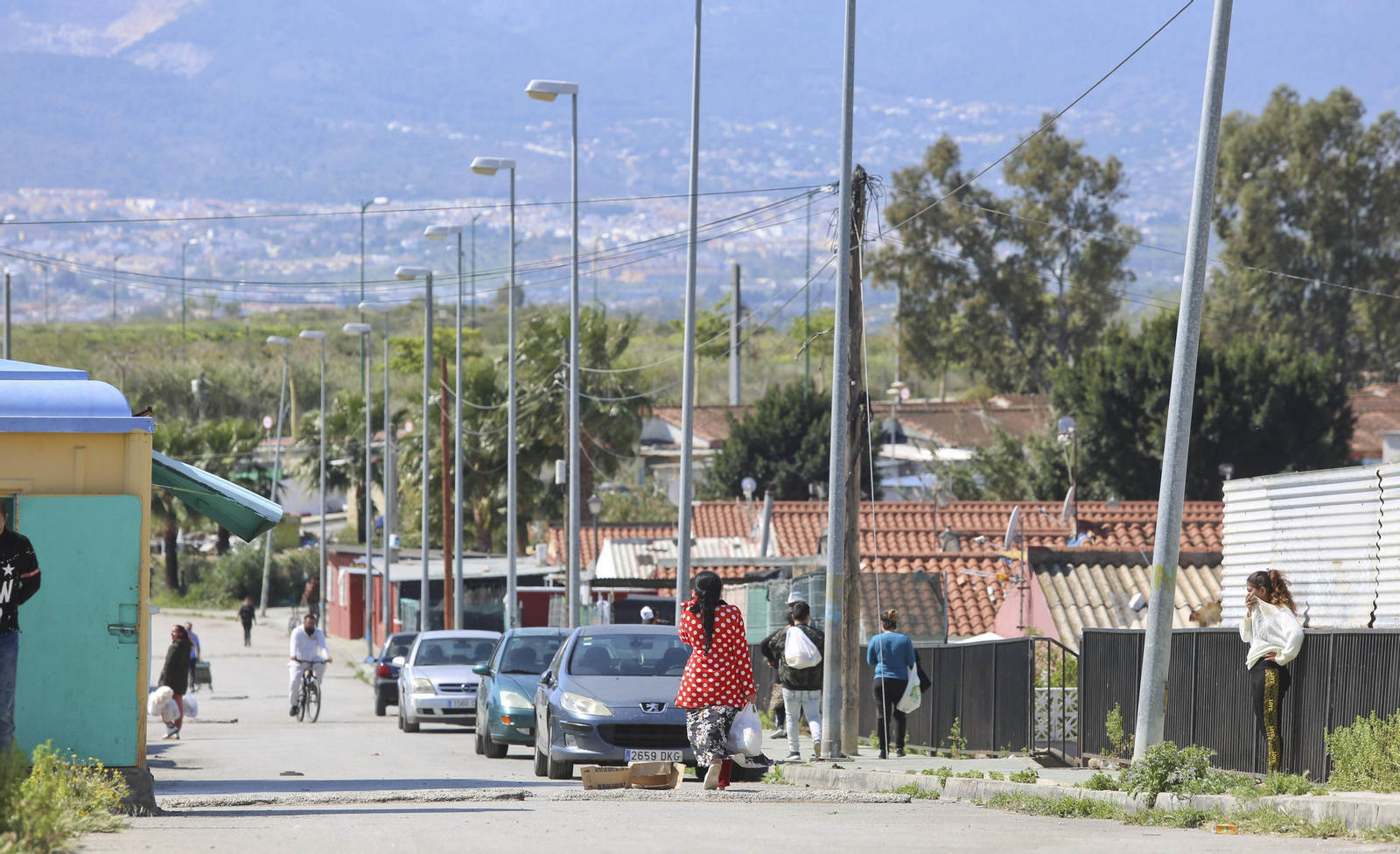 Coronavirus en Los Asperones de Málaga, en fotos
