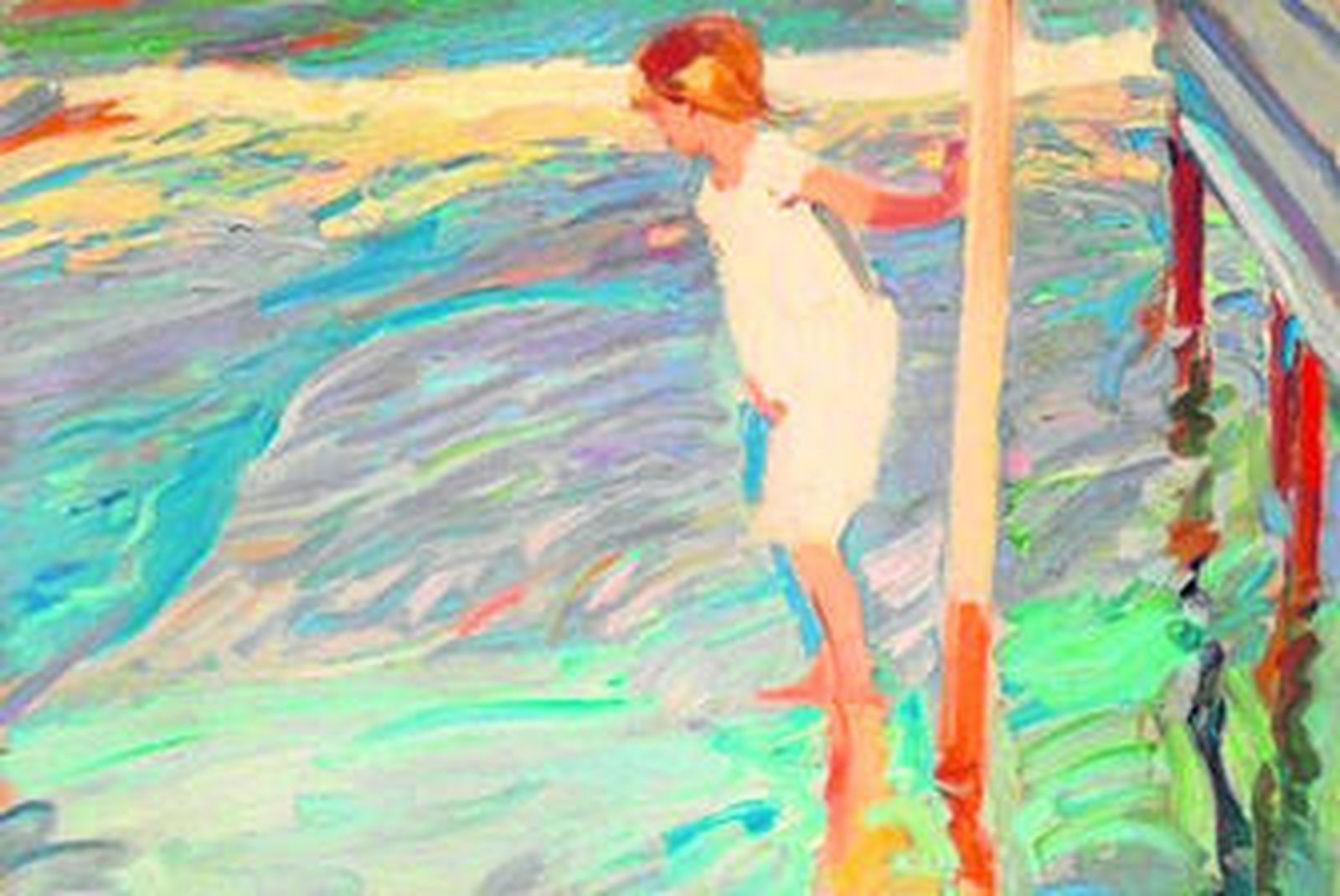 'Miedo al agua', el lienzo de Sorolla que subastará la casa Christie's.