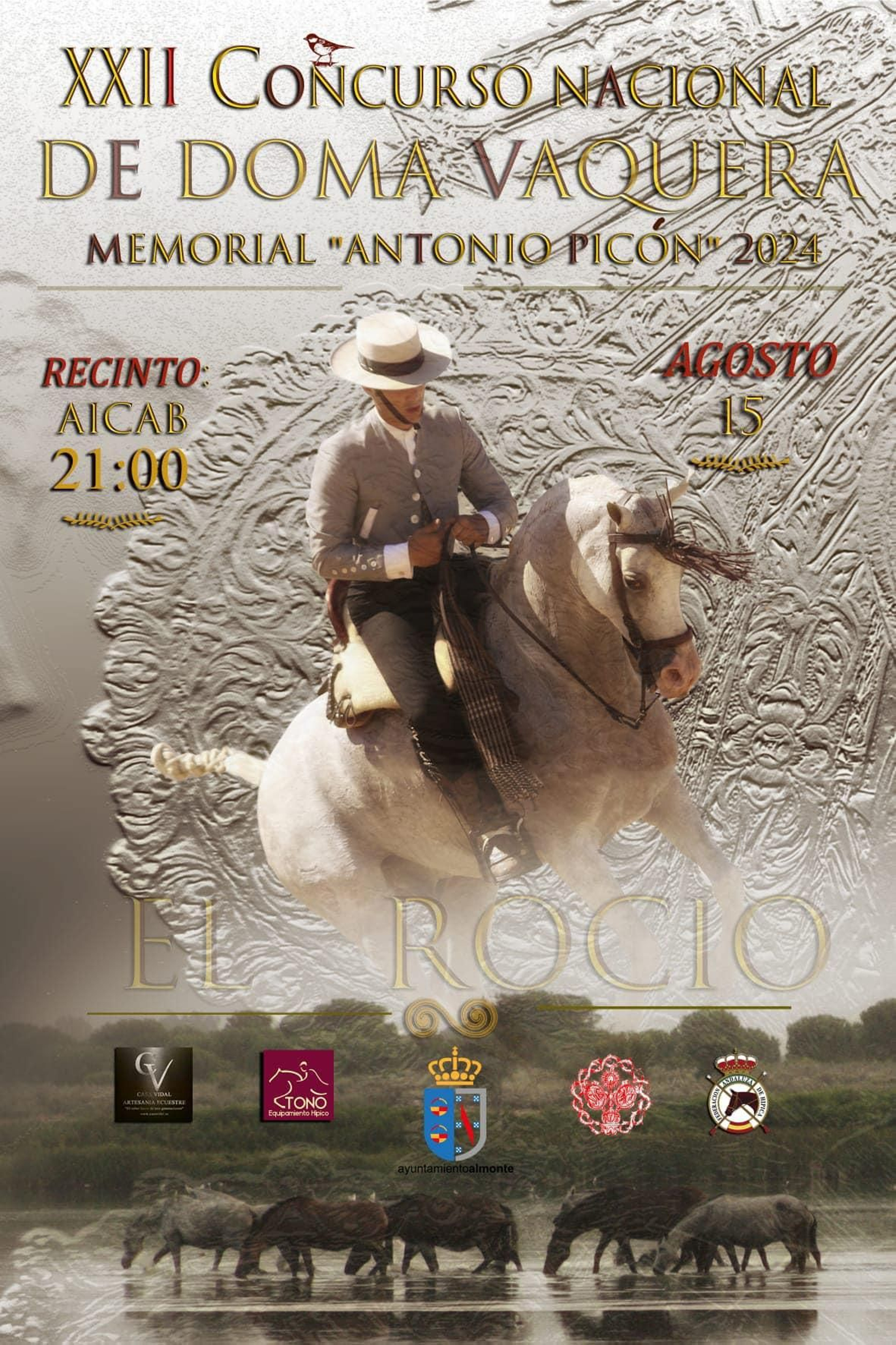 Cartel anunciador de la actividad.