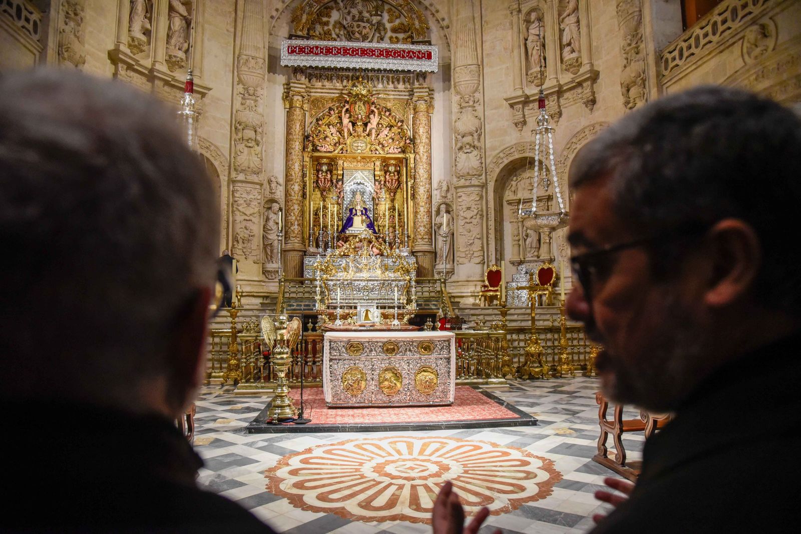 Imágenes de la reapertura de la capilla real de la Catedral tras la restauración