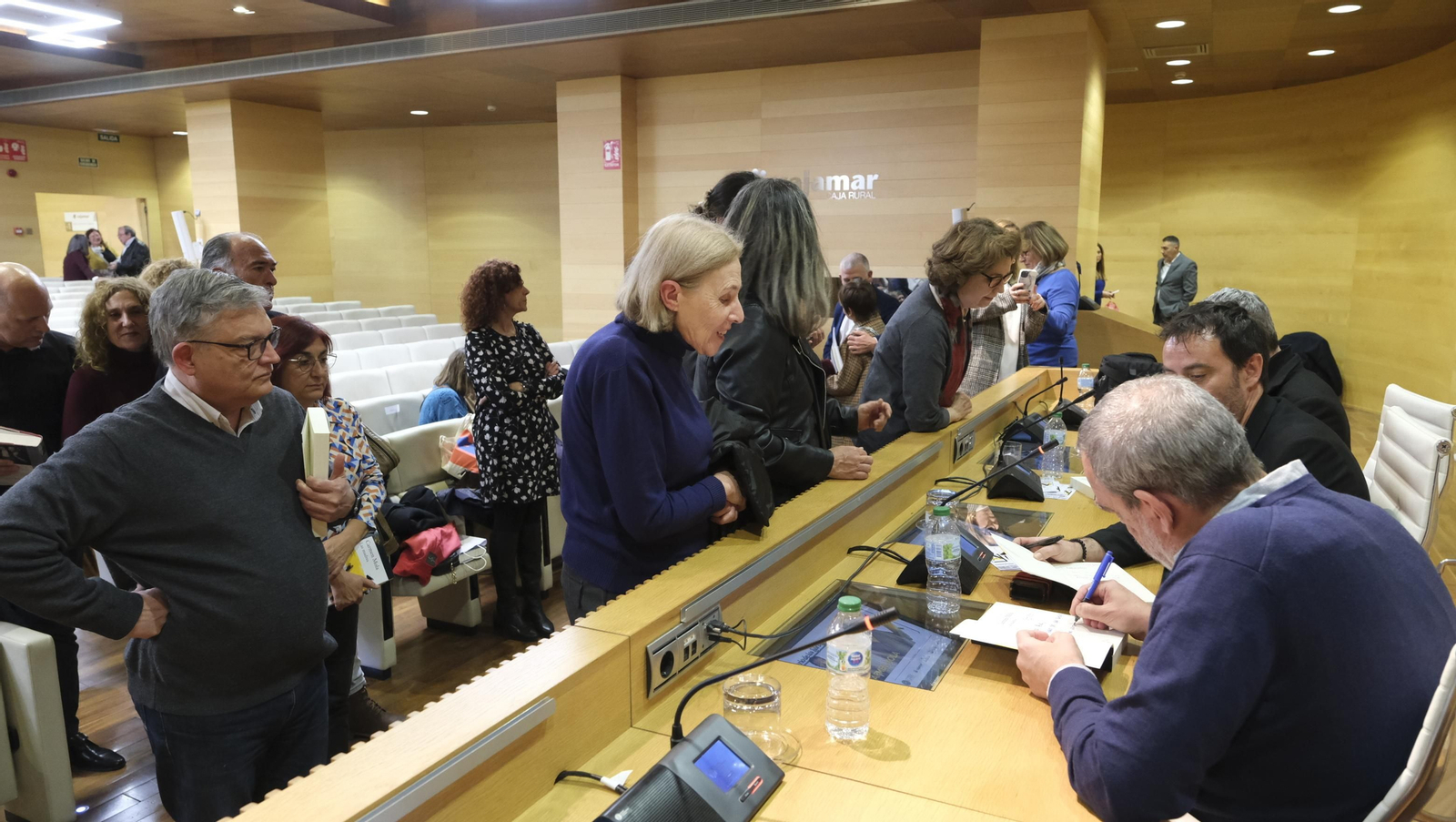 Imágenes de Diario de los Libros con Carmen Mola