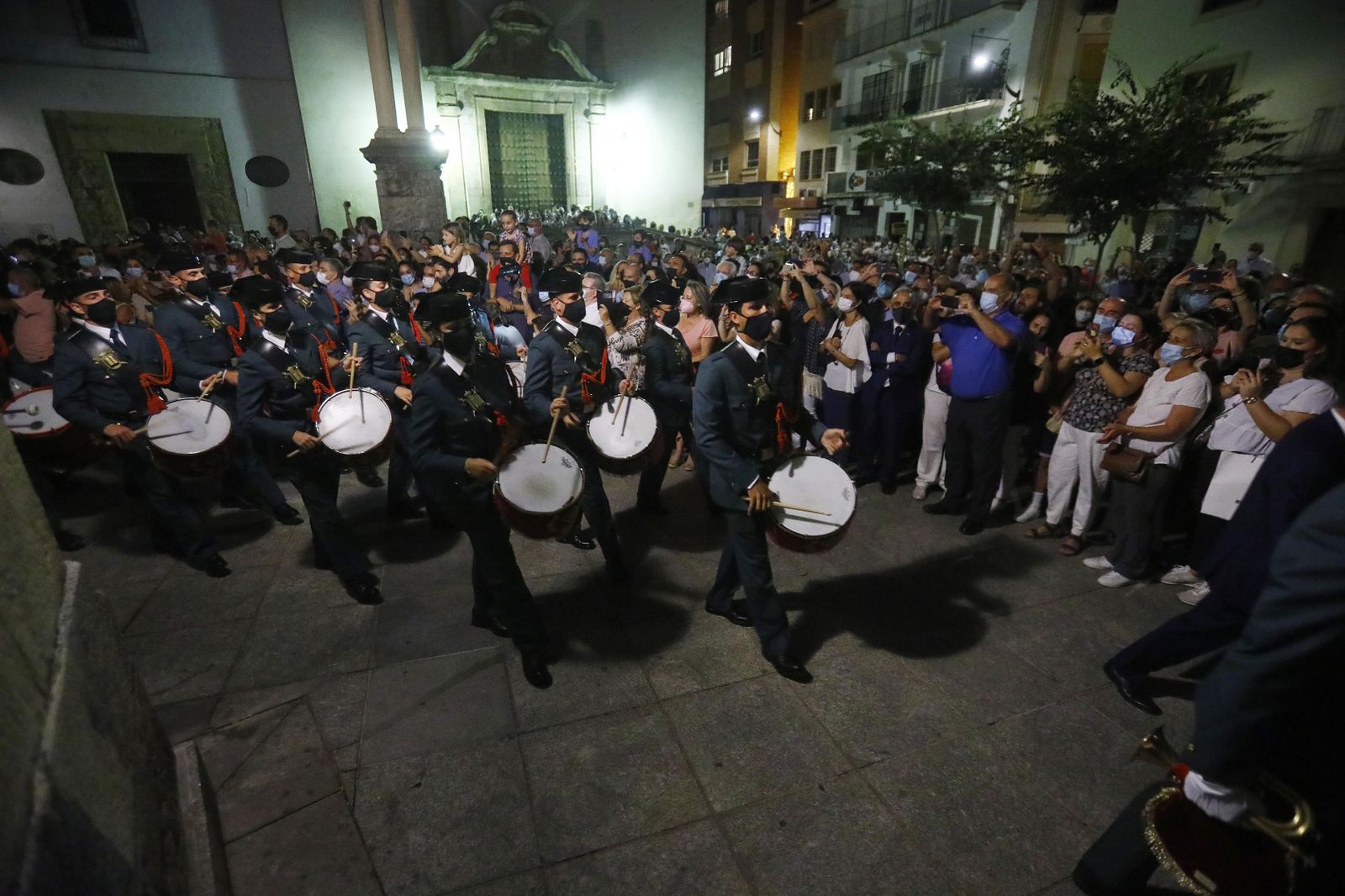 La retreta militar en Córdoba, en fotografías