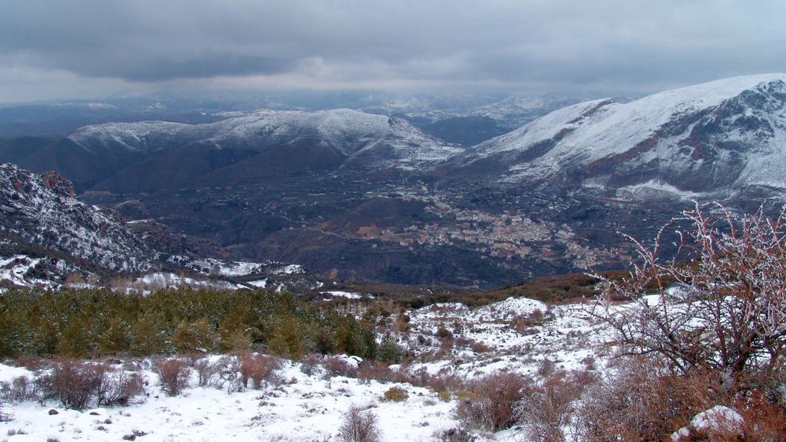 Sierra Nevada se extiende entre las provincias de Granada y Almería