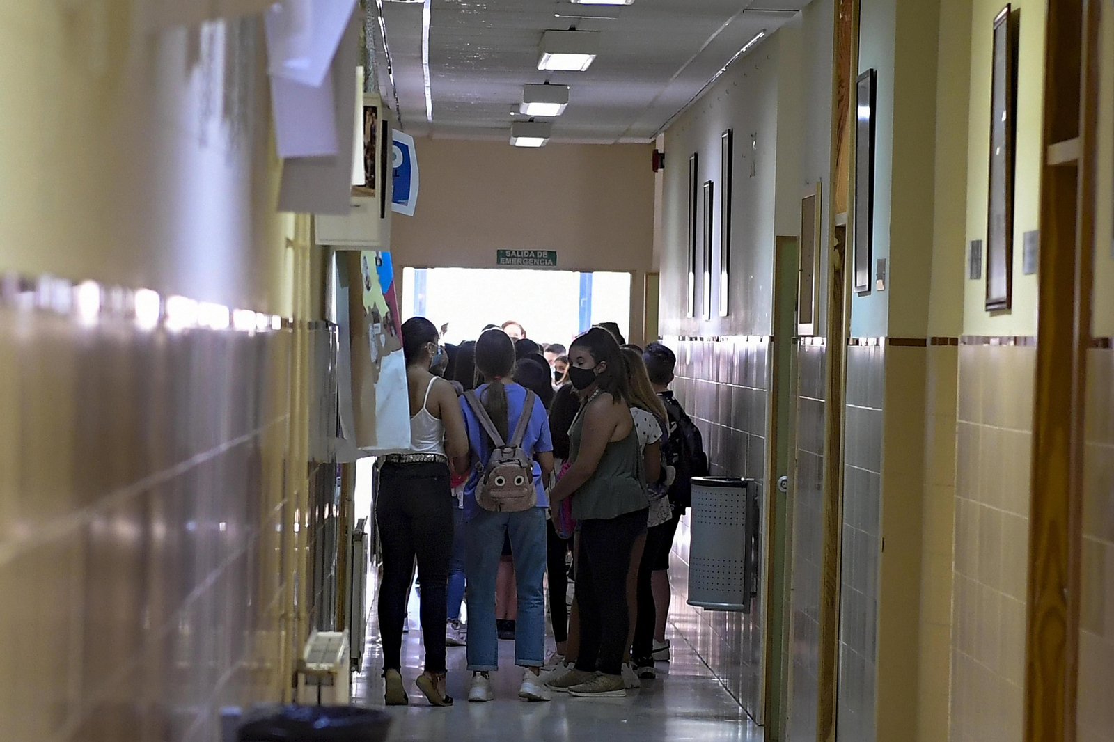 Vuelta a las aulas en el IES Aricel.