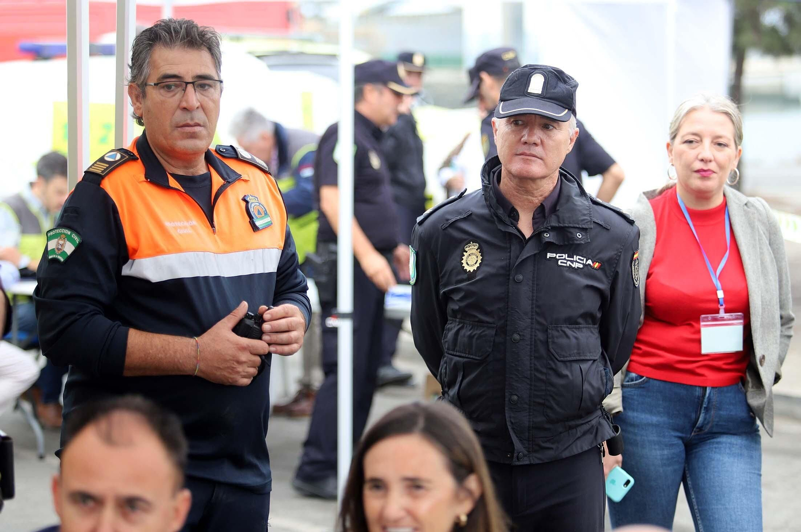 Simulacro de accidente en el Puerto de Huelva dentro del ejercicio regional RespuestA22, en imágenes