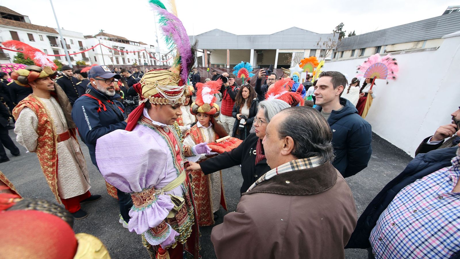 Imágenes de la cabalgata del Cartero Real de Jerez