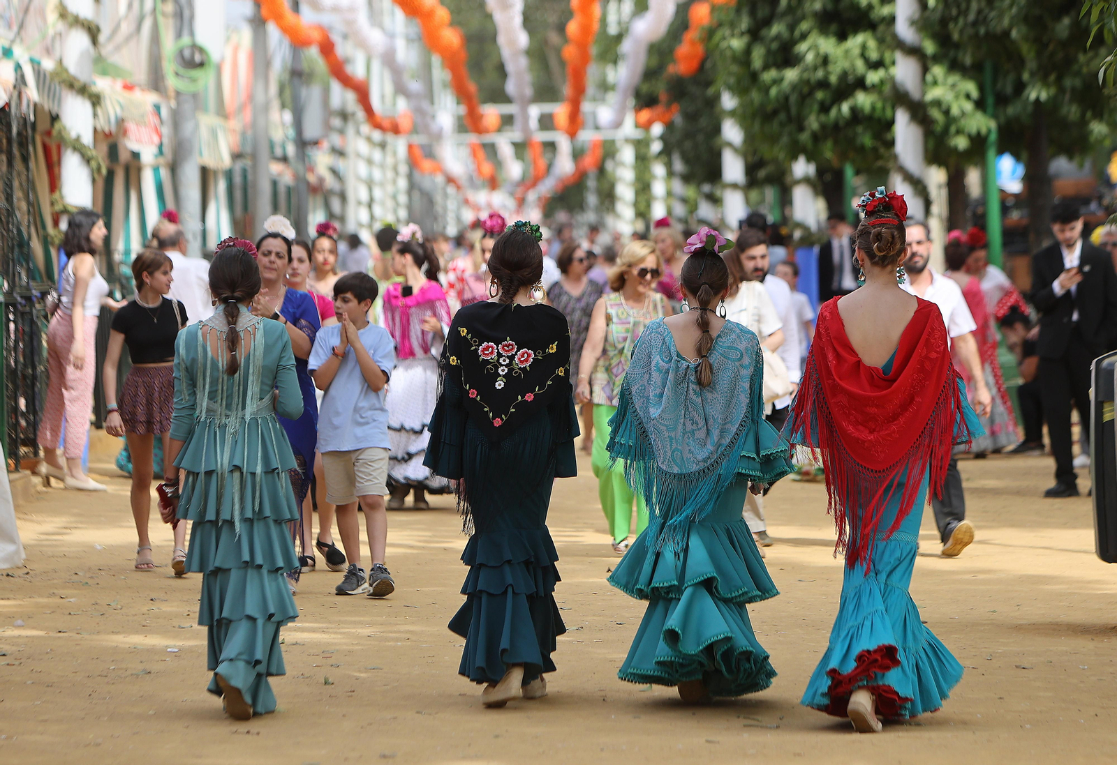 Las imágenes del viernes de Feria