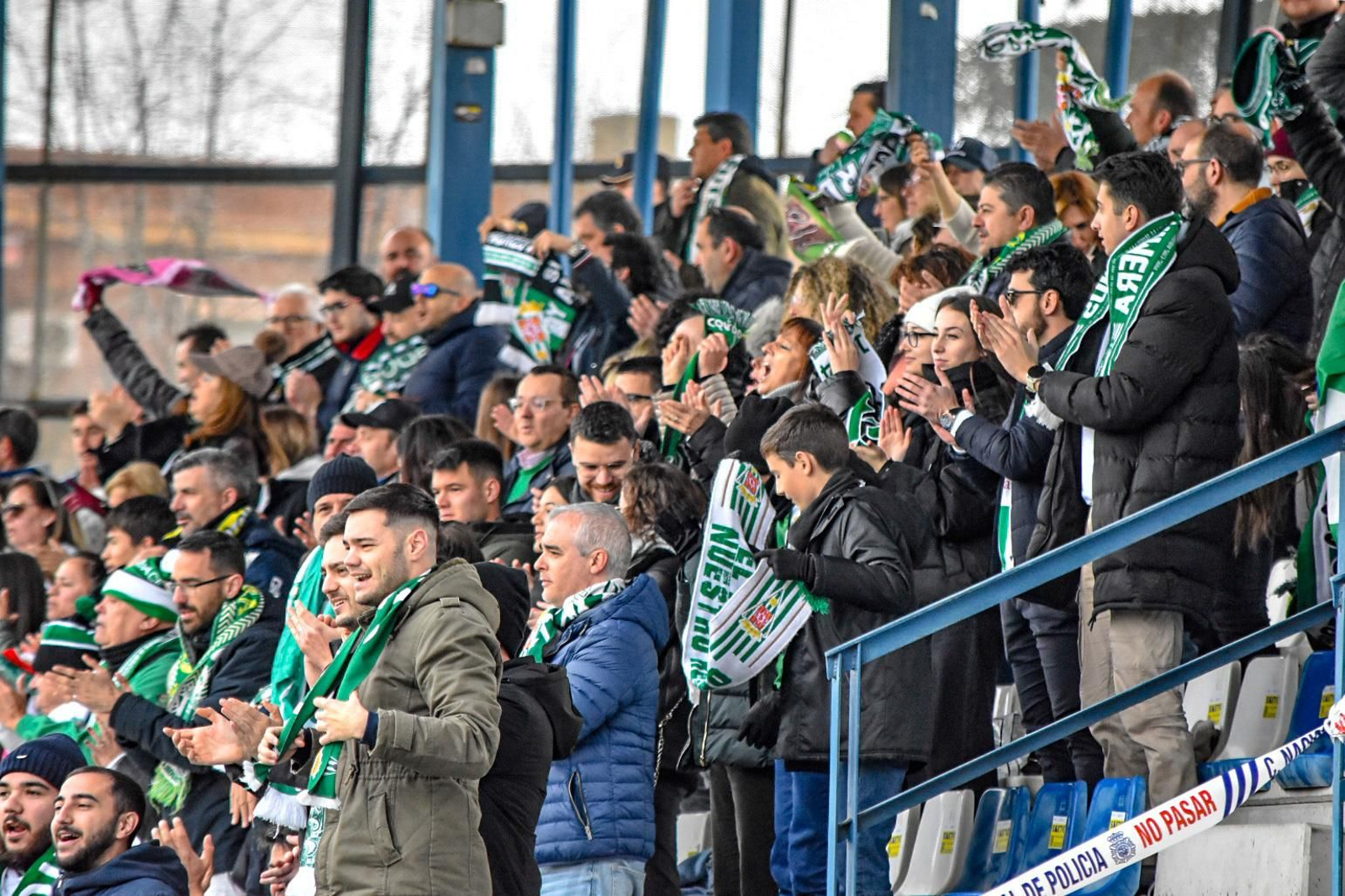 Las fotos de la afición del Córdoba CF en Talavera