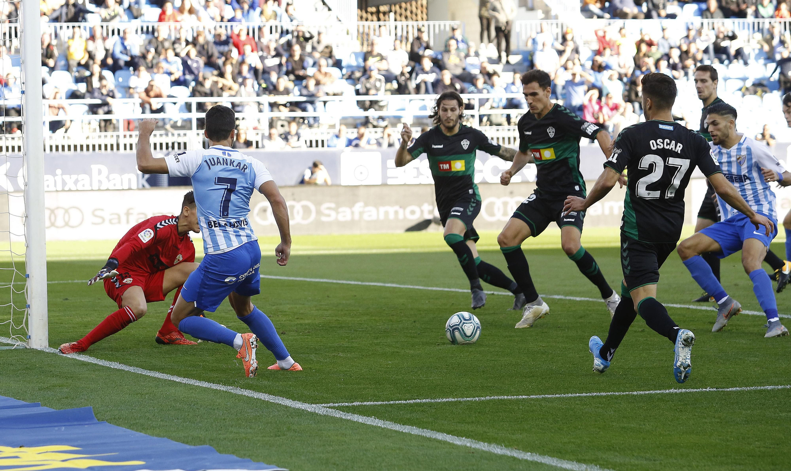 Las fotos del Málaga CF-Elche Las fotos del Málaga CF-Elche