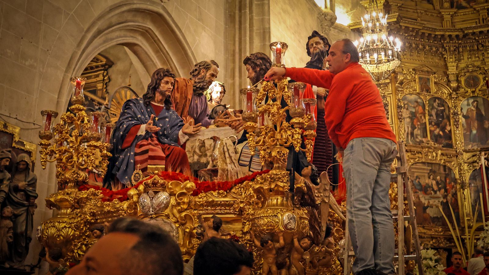 La Hermandad de la Cena de Jerez, en imágenes