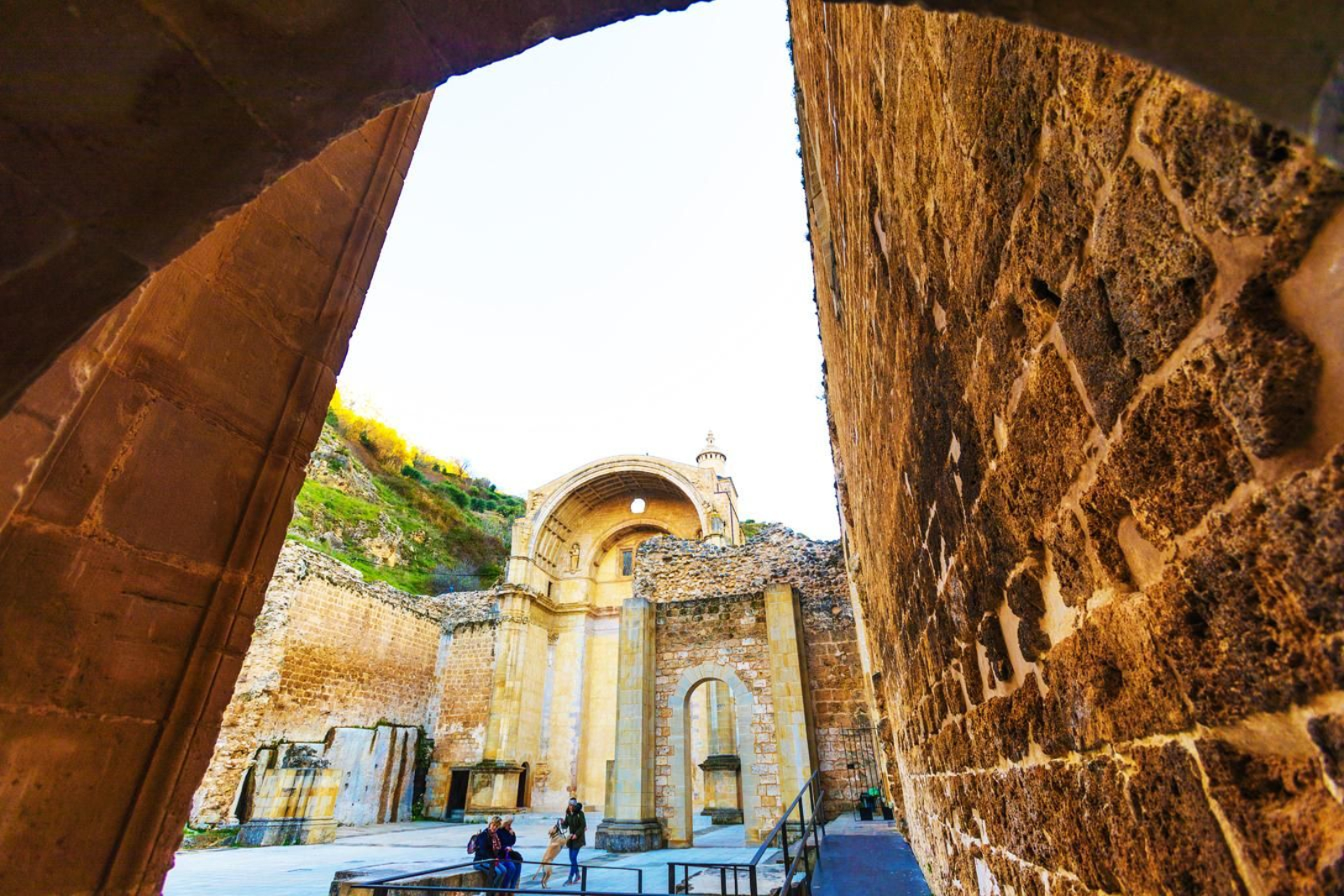 Ruinas de Santa María de Cazorla.