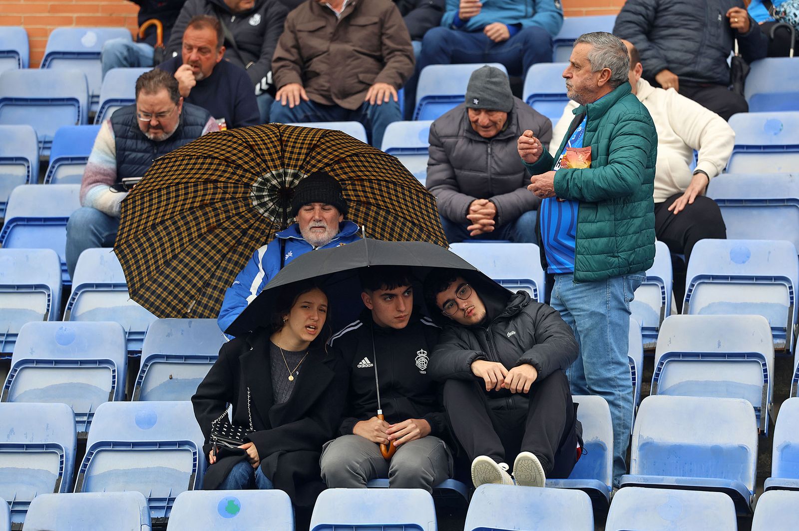 Búscate en las gradas del Nuevo Colombino durante el Recre-Almería B