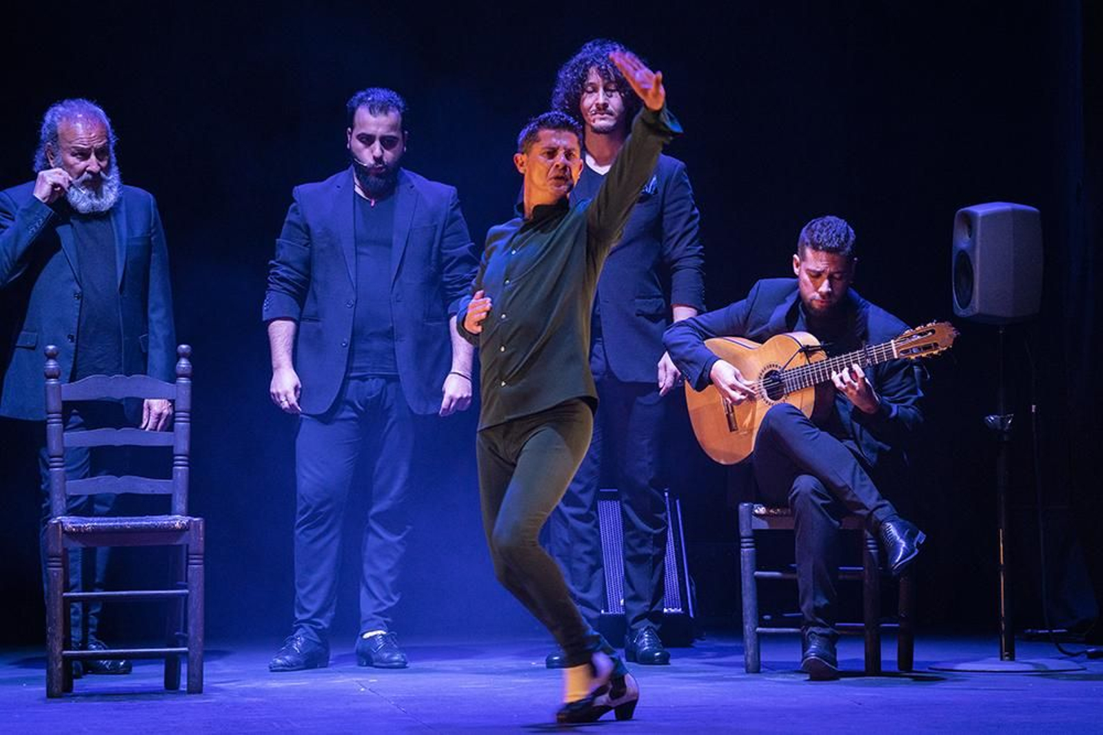 El bailaor Rafael Campallo en la Sala Compañía