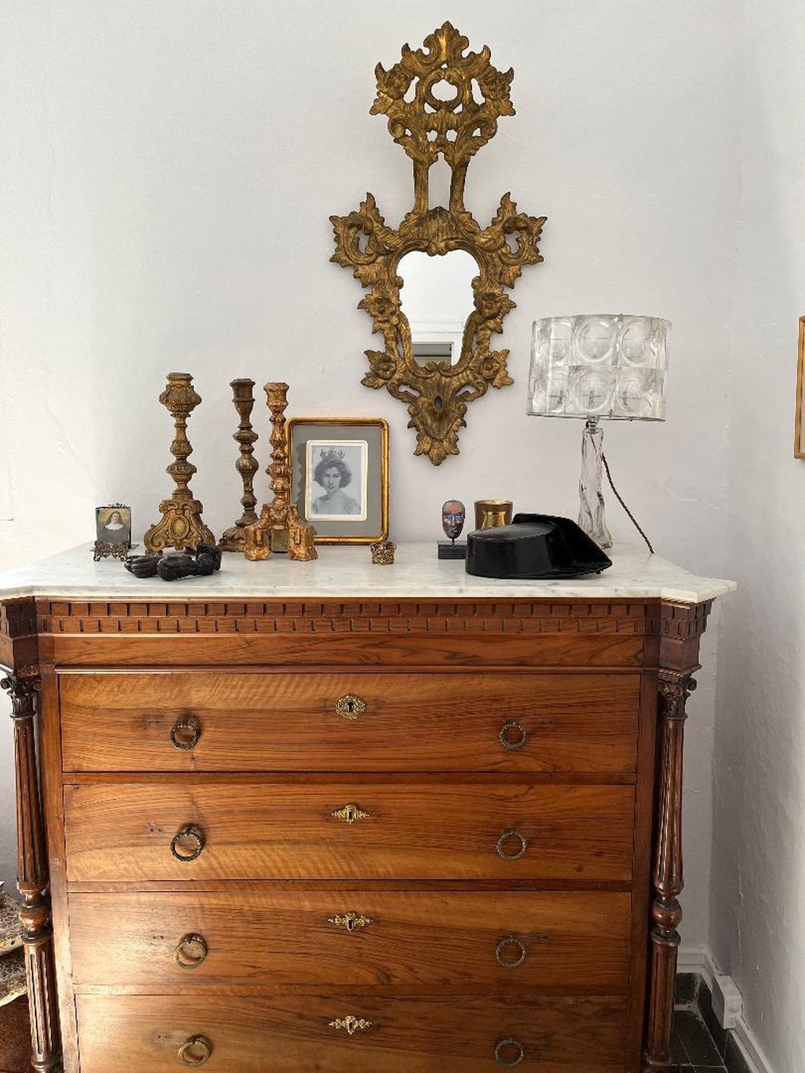 Interior de la casa.