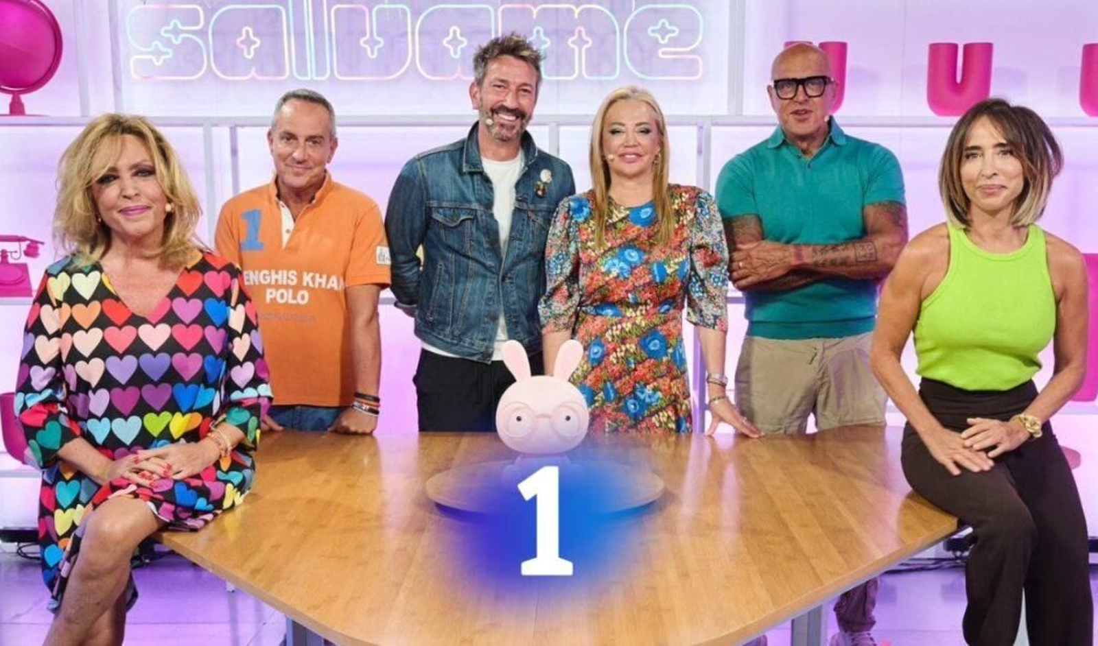 La familia de la tele.