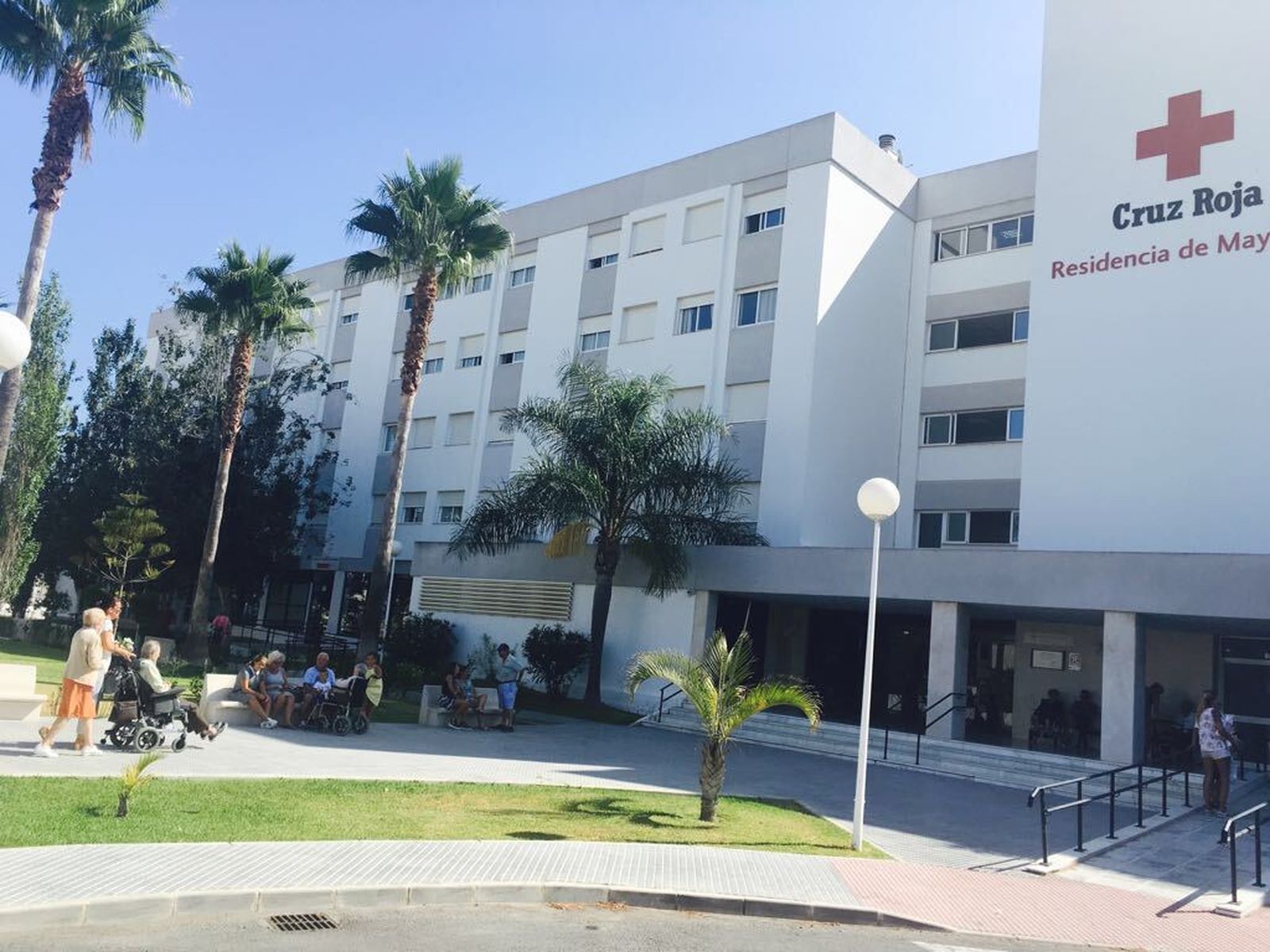 Imagen de archivo de la residencia de mayores de la Cruz Roja de San Fernando.