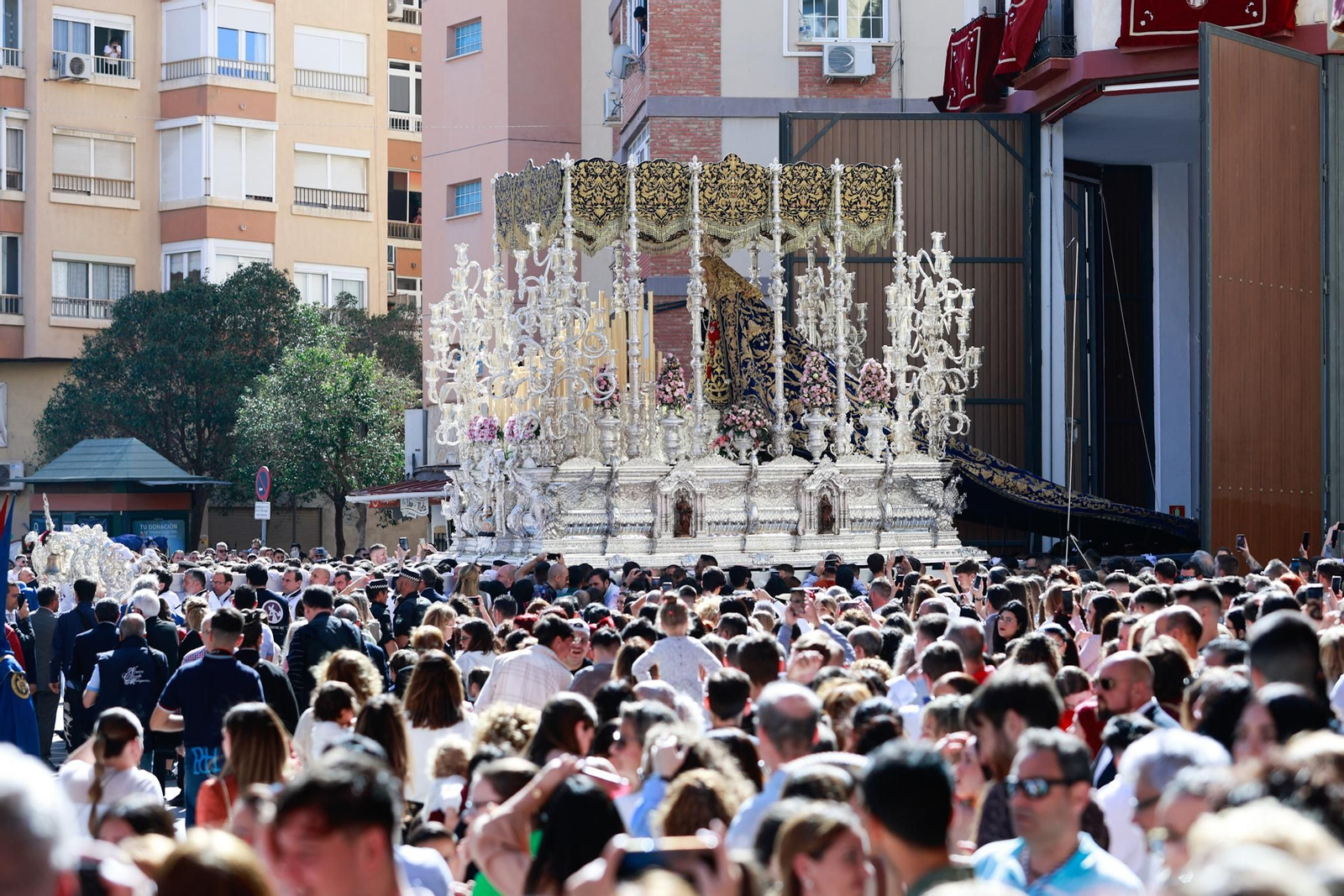 Prendimiento en el Domingo de Ramos de Málaga 2023, en fotos