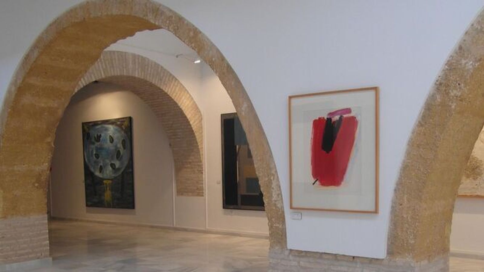 Interior del Museo José María Moreno Galván en La Puebla de Cazalla.