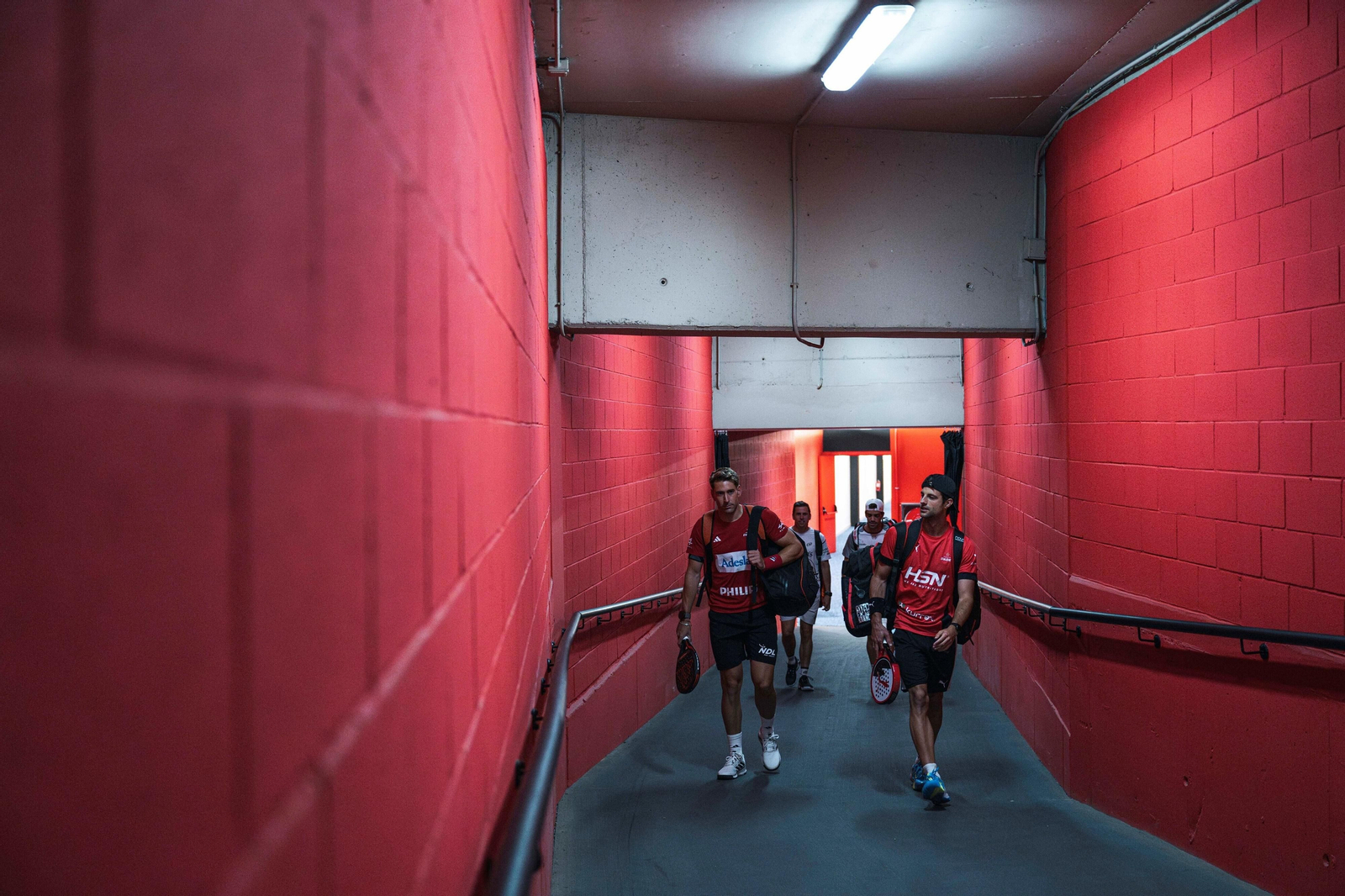 Las mejores fotos de los cuartos de final del pádel en el Estadio de la Cartuja