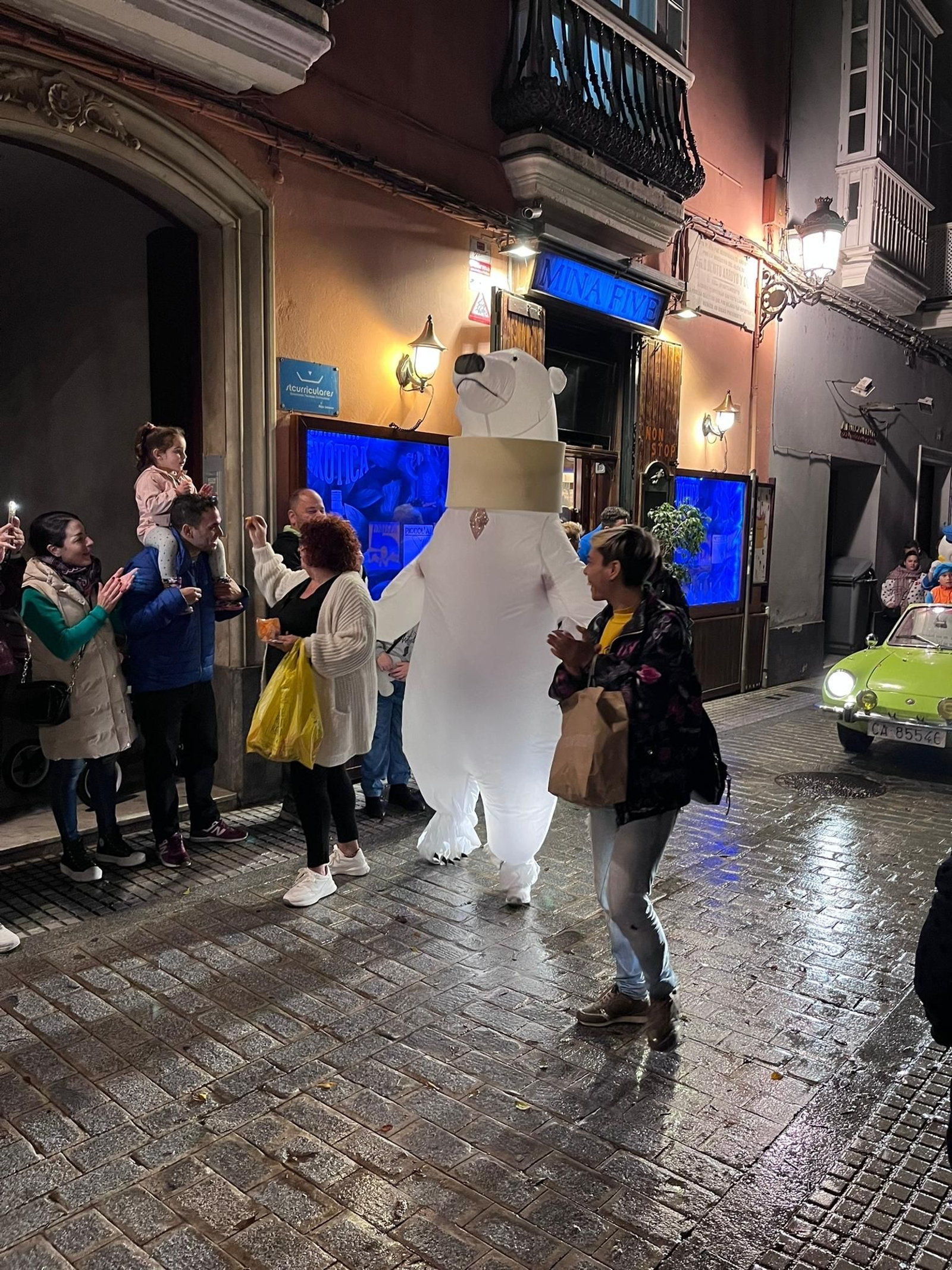 El oso perjudicado, ya está mucho mejor