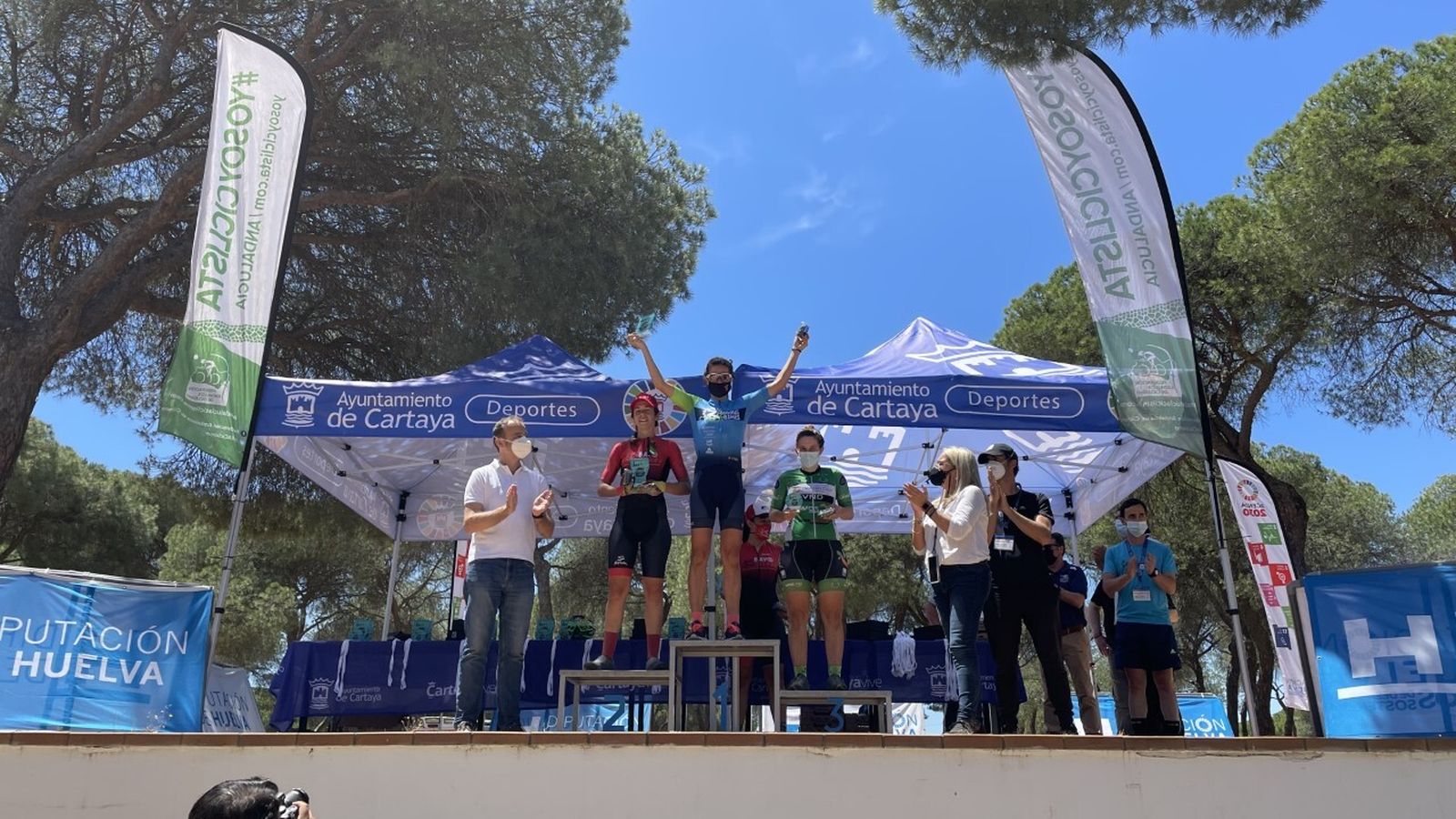 Rocío Espada fue la mejor entre las féminas en Cartaya.