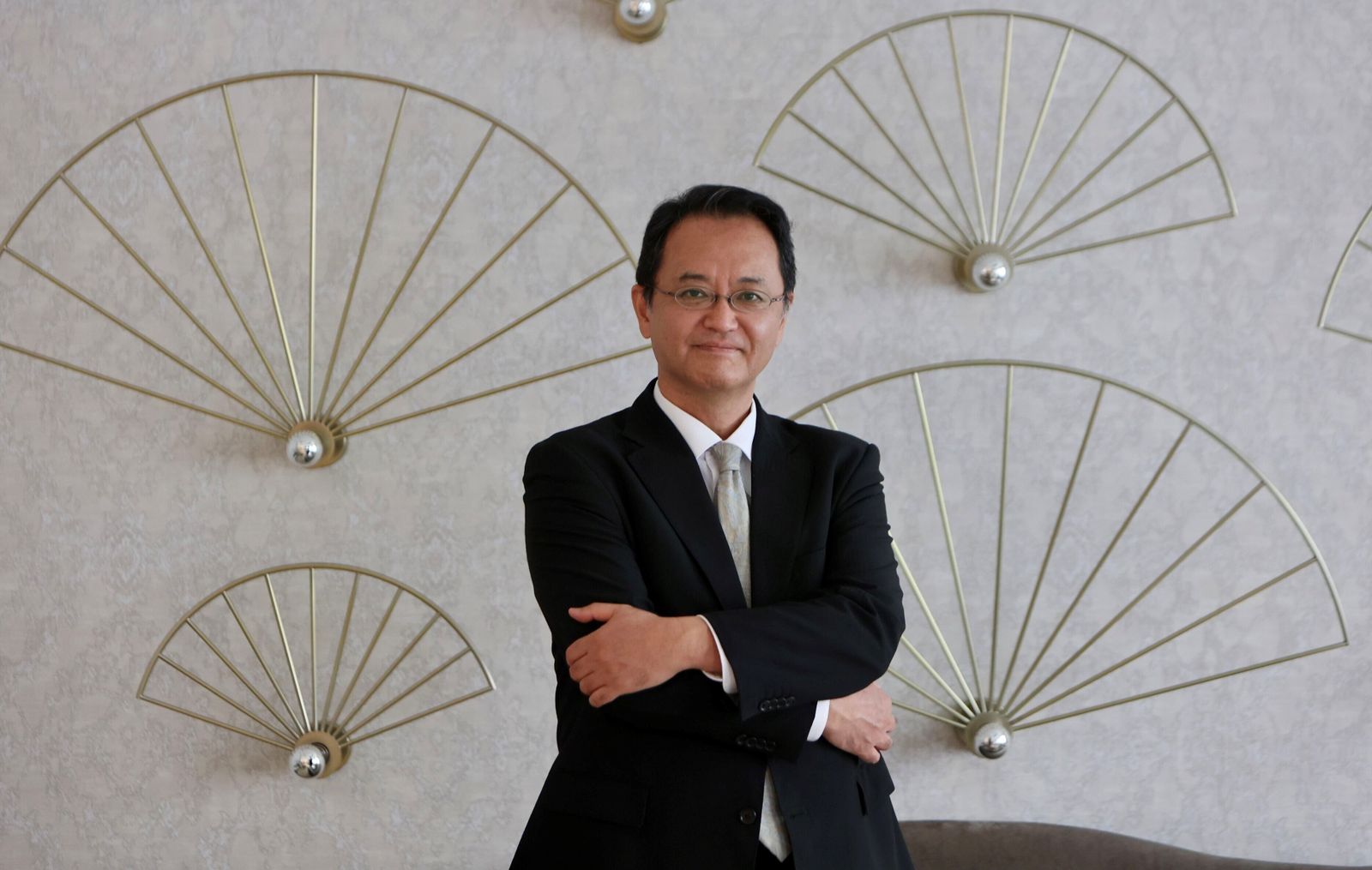 El embajador de Japón en España, Takahiro Nakamae, en Sevilla.