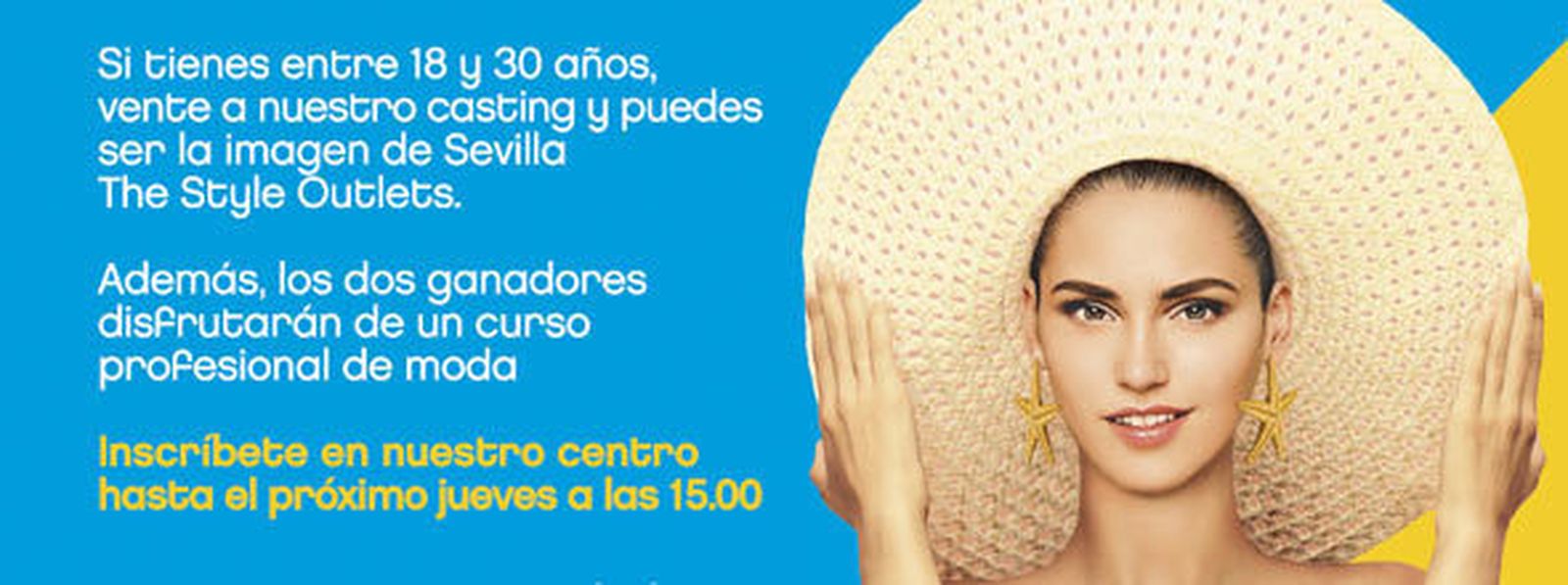 Sevilla The Style Outlets convoca un casting para elegir su nueva imagen
