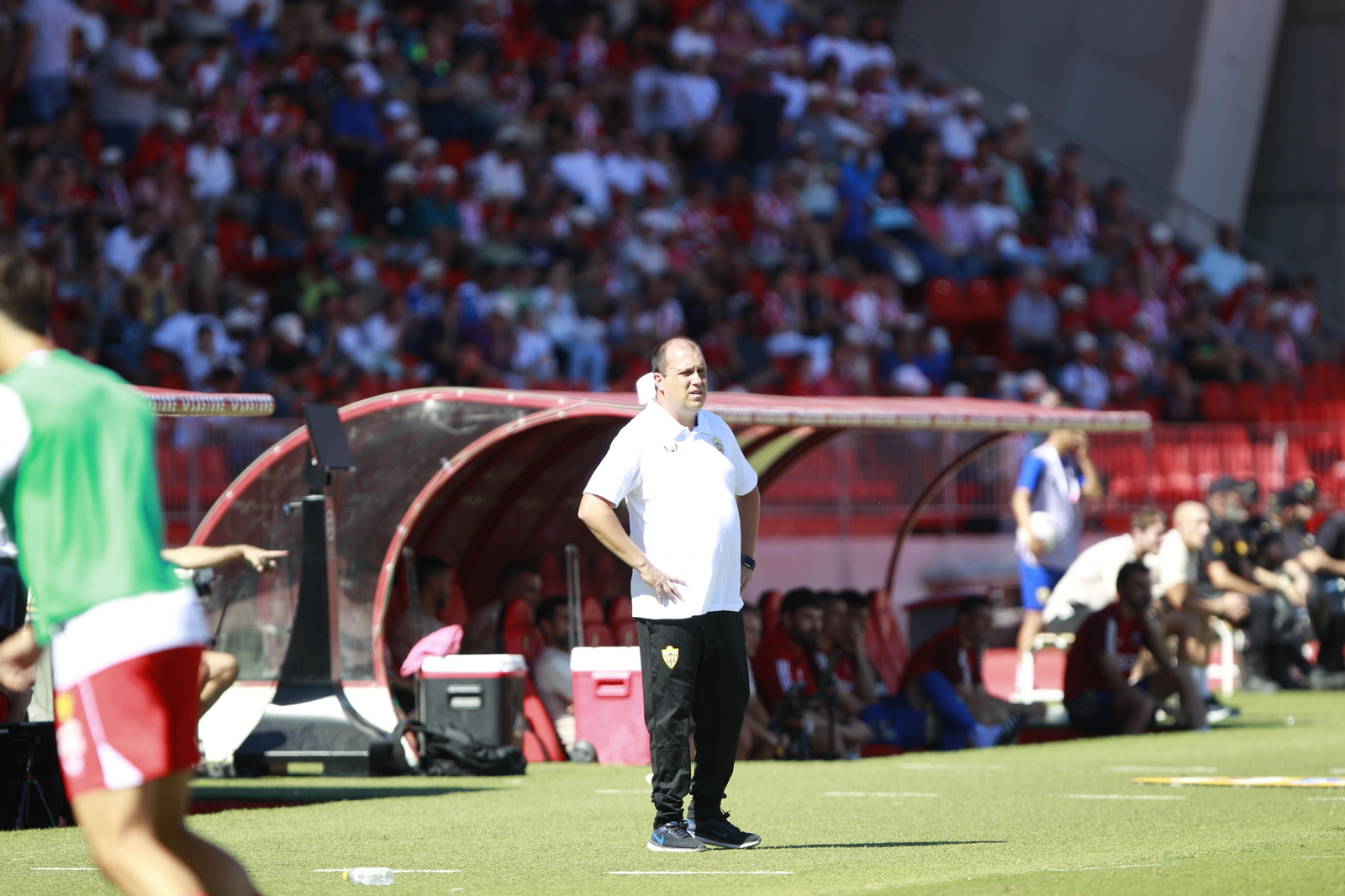 Imágenes del empate a 3 de la U.D. Almería y el Granada C.F.