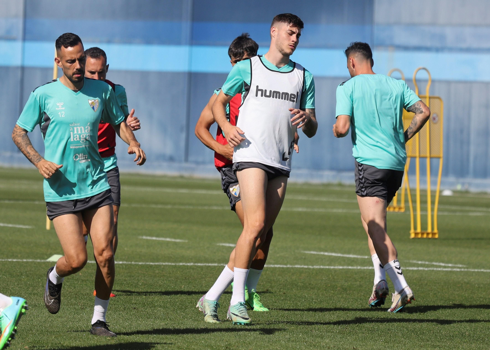 Pellicer aprieta en la vuelta del Málaga CF al trabajo