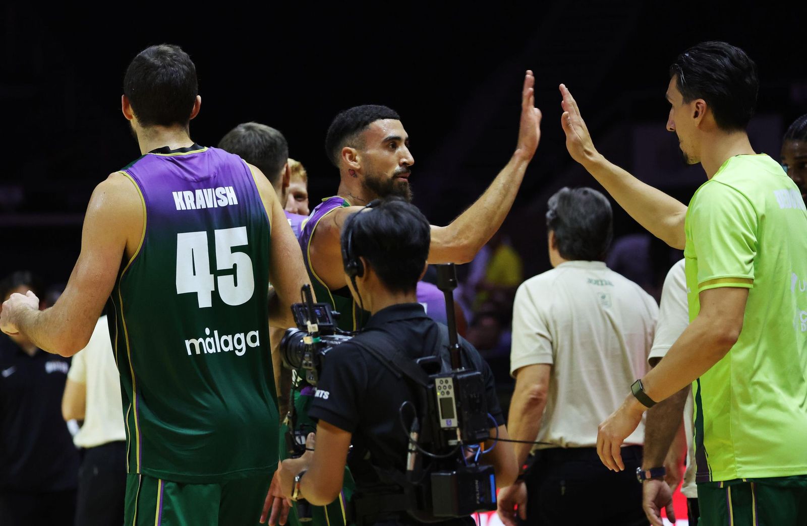 Unicaja-NBA G League United, final de la Copa Intercontinental, en fotos