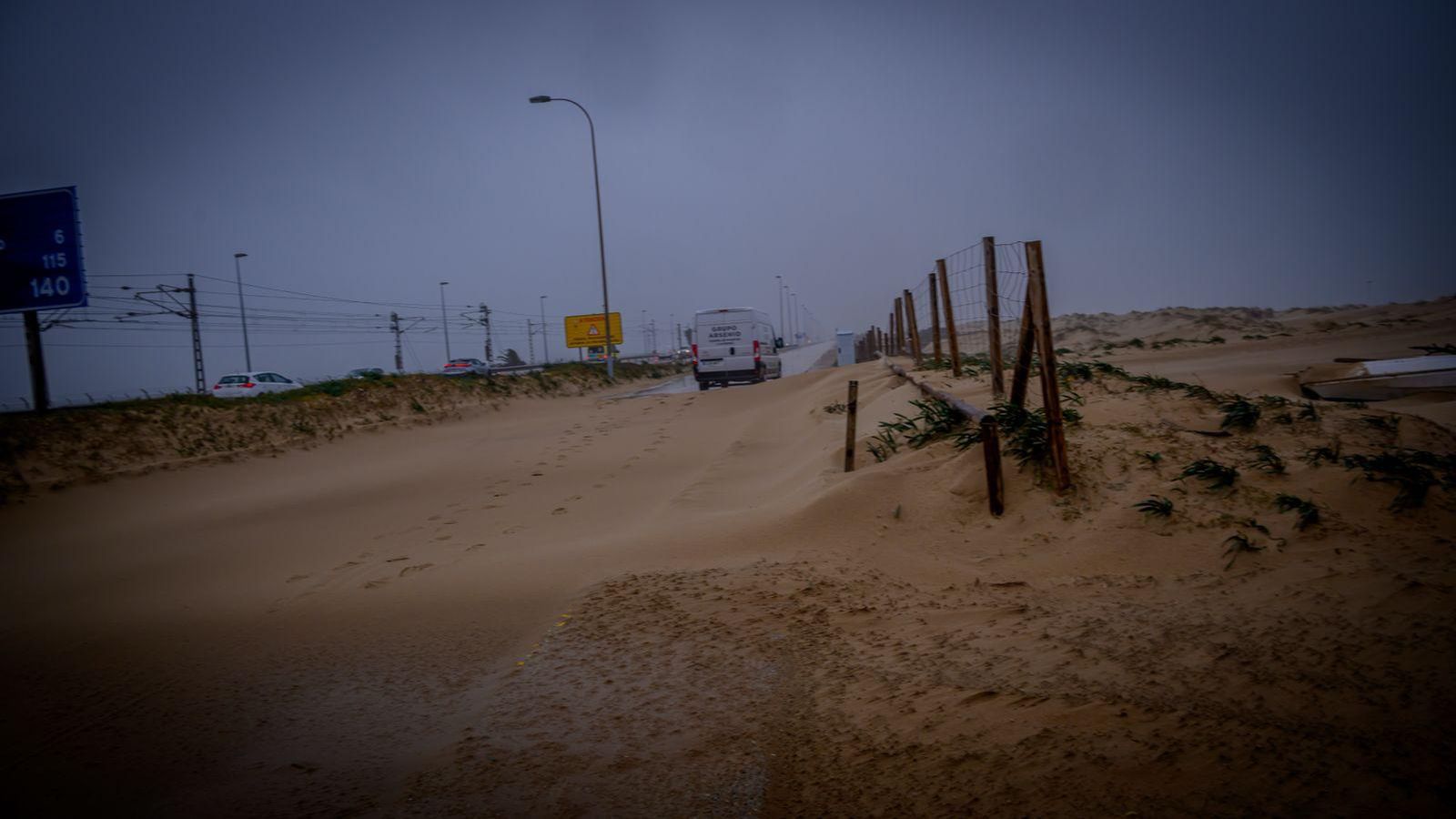 Estado de la Vía Augusta, camino del Chato.