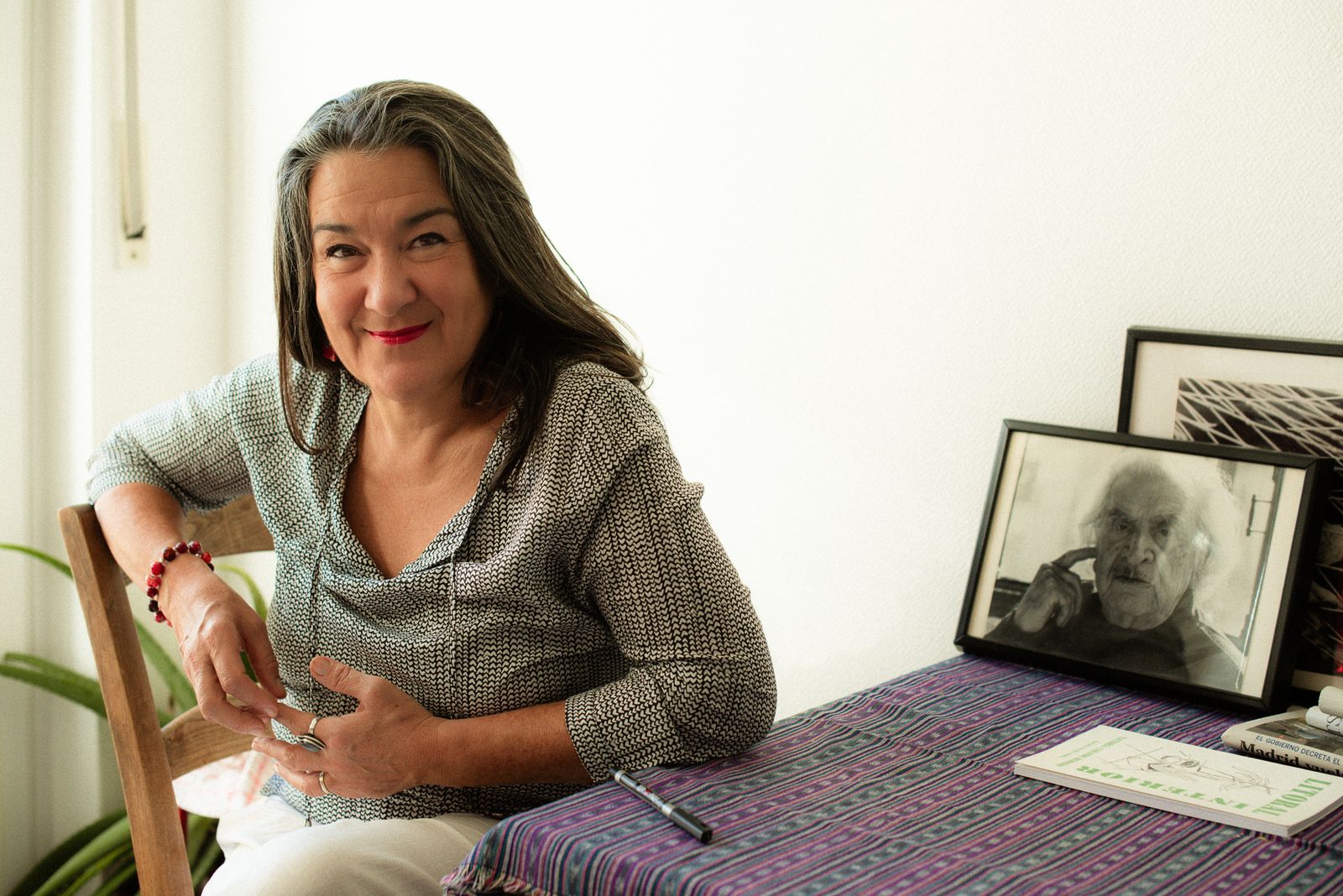 Victoria Carande, poeta y traductora de la Comisión Europea.