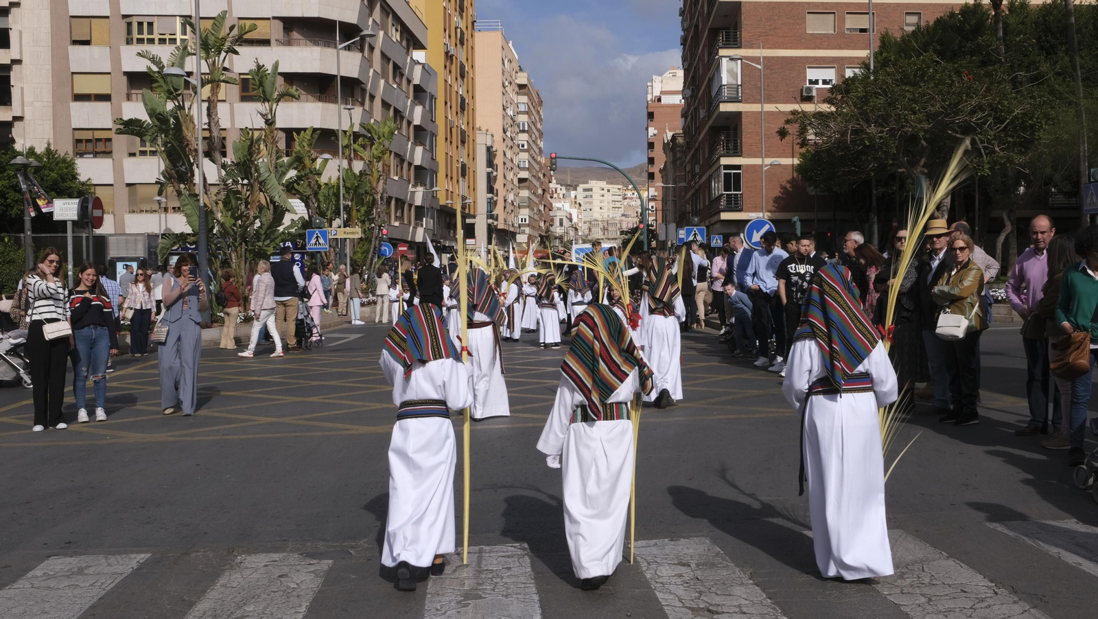 Imágenes de la Procesión de la Borriquita de Almería