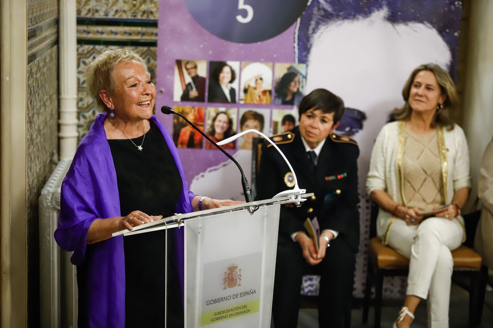 Premios 'Granadinas por la libertad', en imágenes