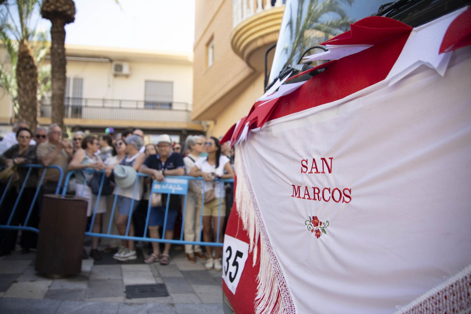 Las imágnes de la misa y procesión en honor a San Marcos en El Ejido