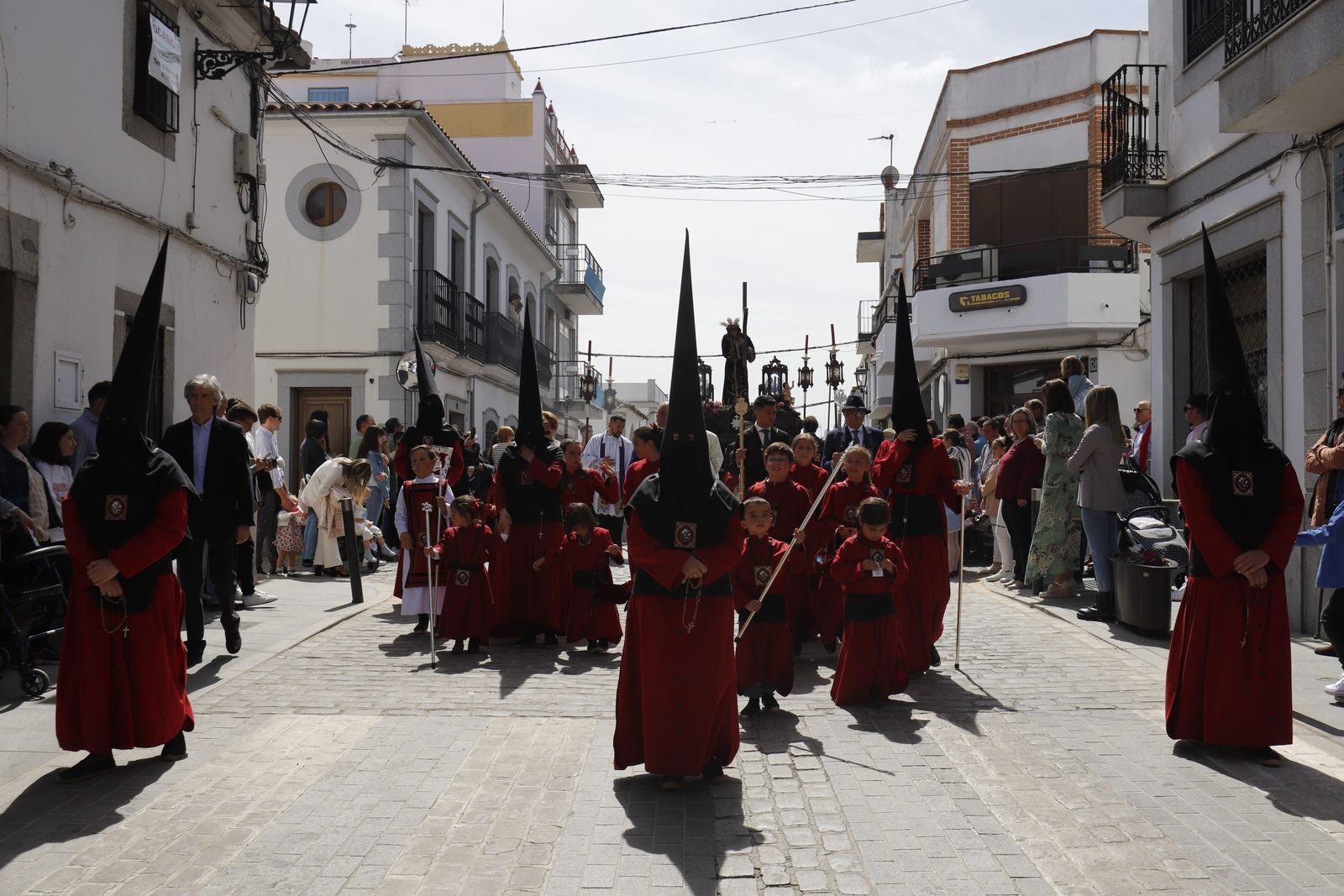 Jueves Santo en Villanueva de Córdoba: La procesión de Padre Jesús, en imágenes