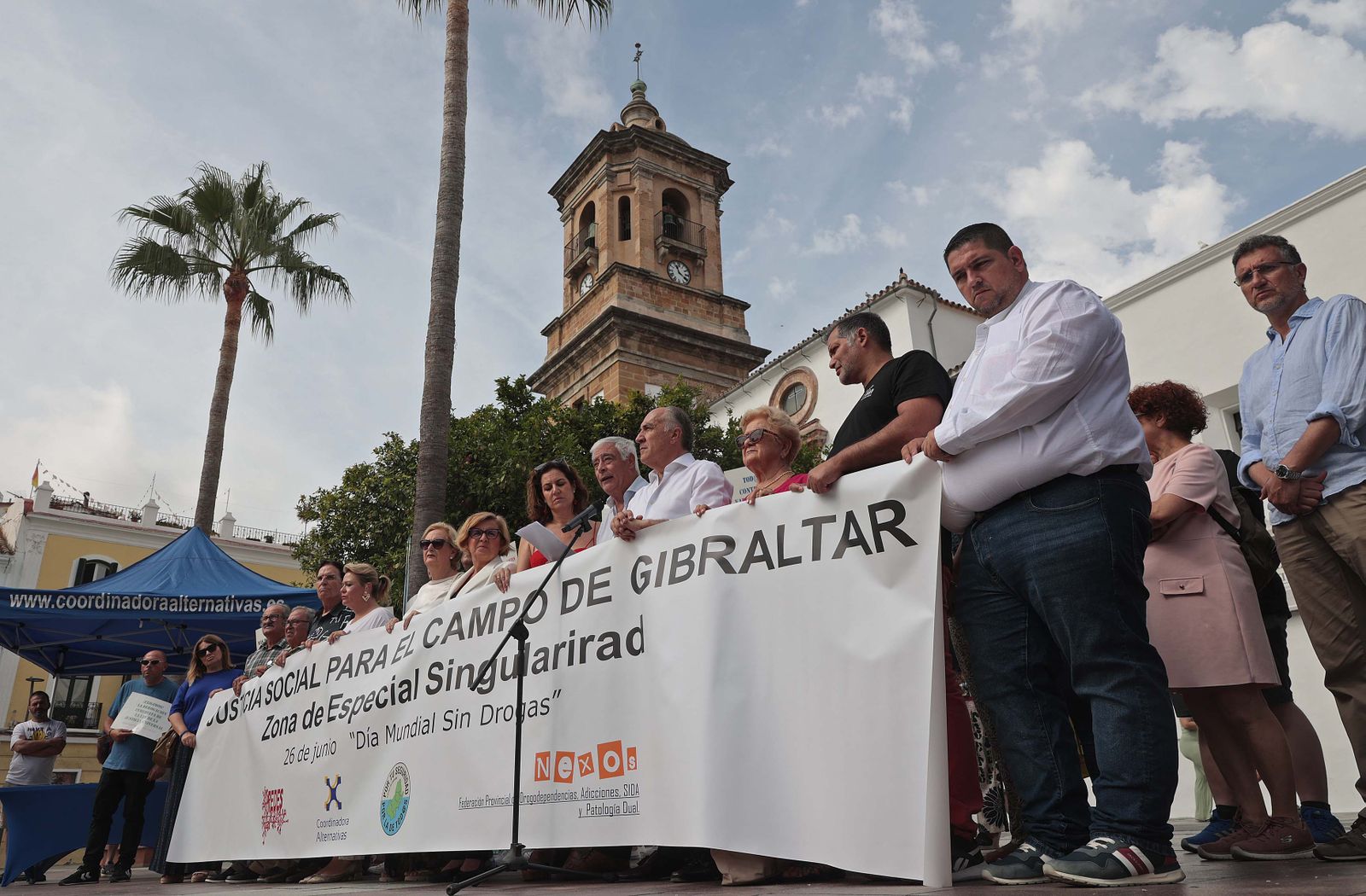 Imágenes de la conmemoración del Día Mundial Contra la Droga en Algeciras