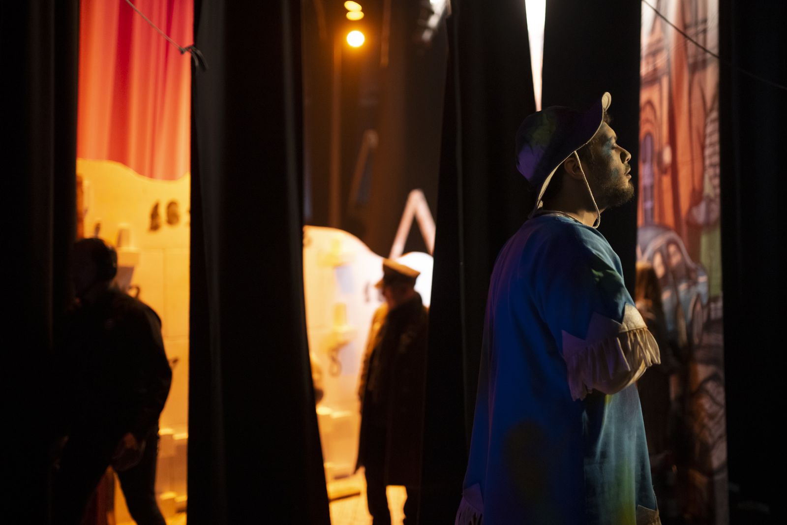 Ambiente en la final  del Carnaval Colombino