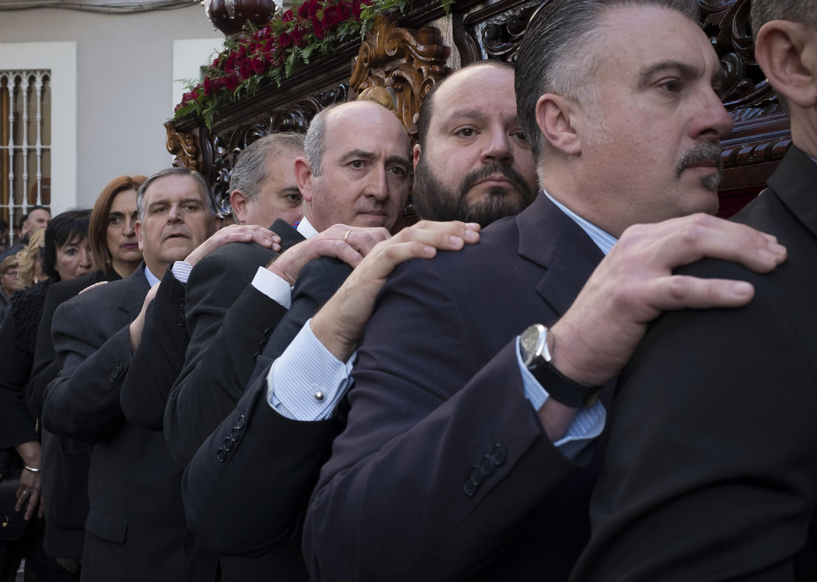 Las imágenes del via crucis del Cautivo de Torreblanca