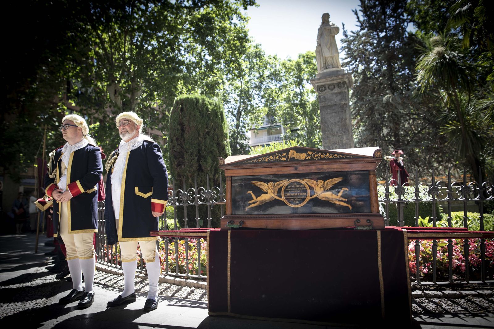 Imagen del desfile de conmemoración del día de Mariana Pineda en 2022