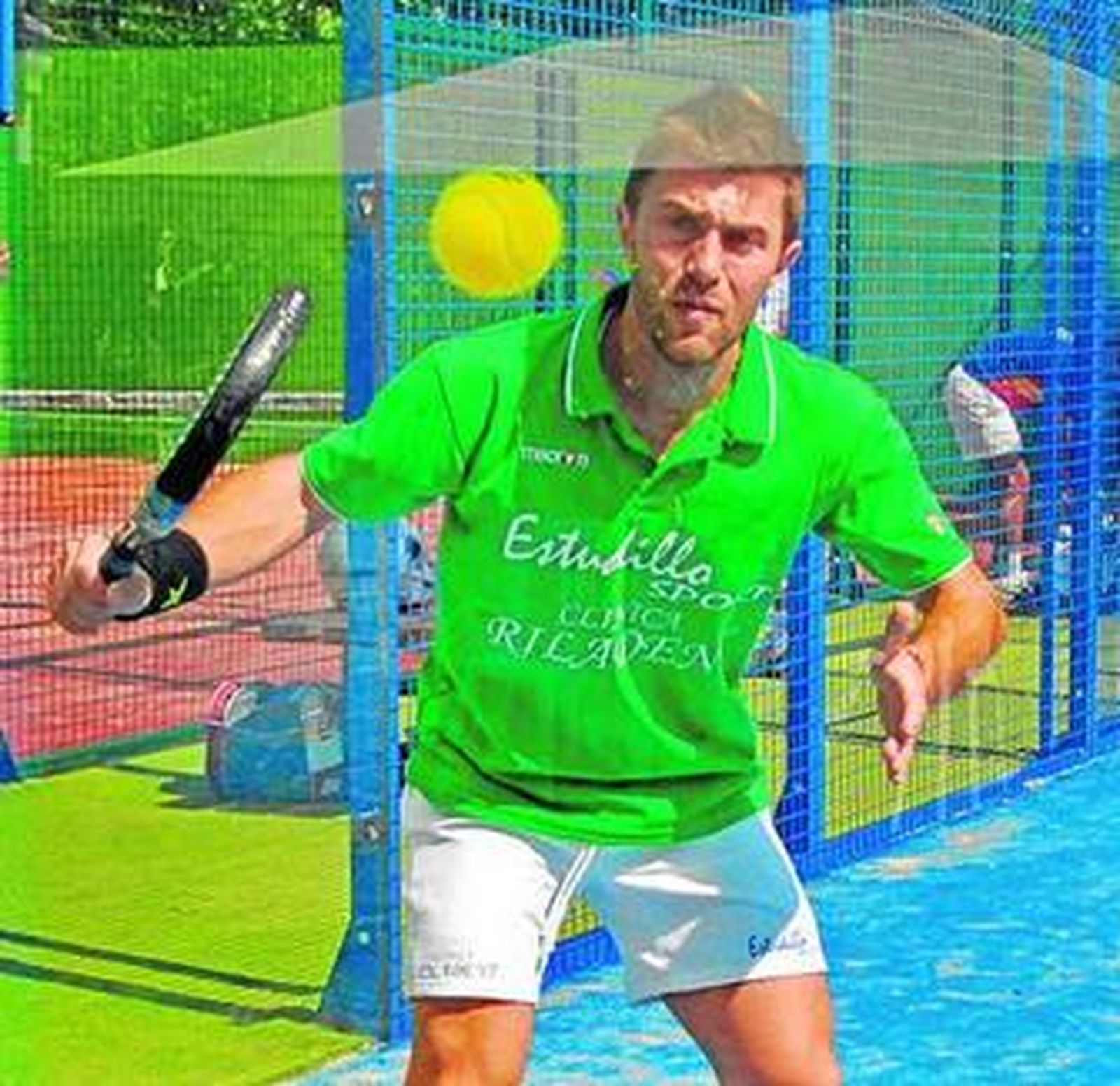 José María Salado Kova, durante uno de los partidos de la Liga.