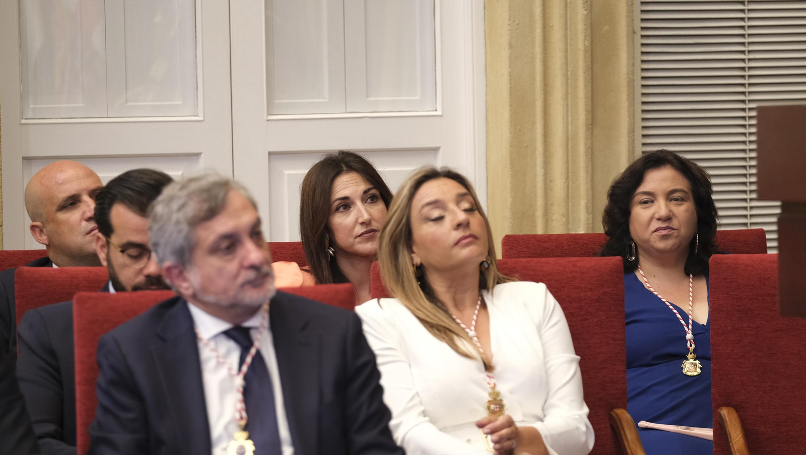 Imágenes del acto de constitución de la Diputación de Almería