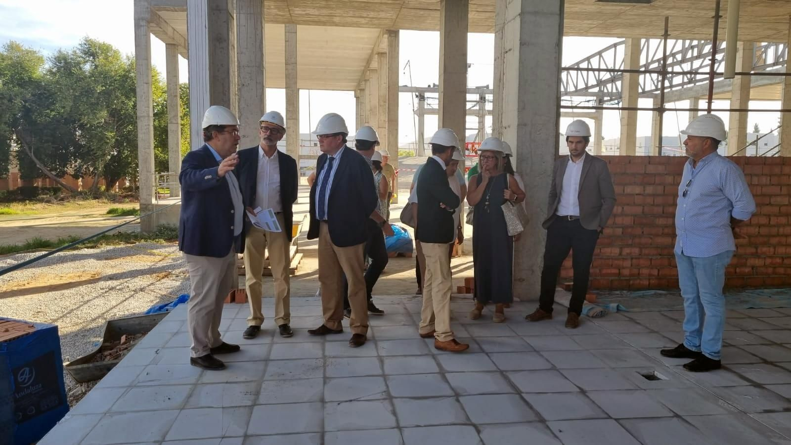 Así marchan las obras del segundo aulario Carmelo García Barroso en el Campus de Jerez de la UCA