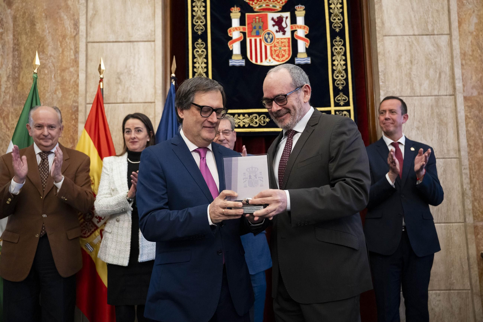 Las imágenes del XLVII aniversario de la aprobación de la Constitución Española en Almería