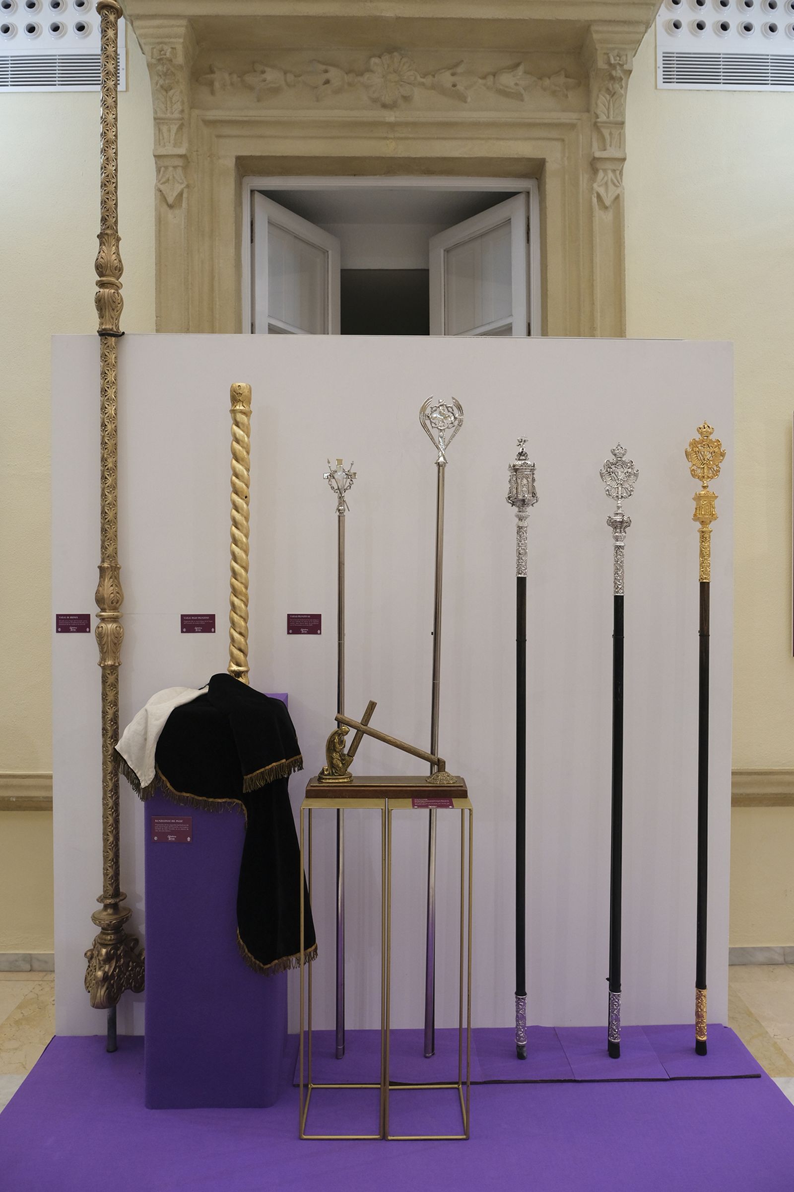 Imágenes exposición Cofradía del Silencio. Diputación de Almería