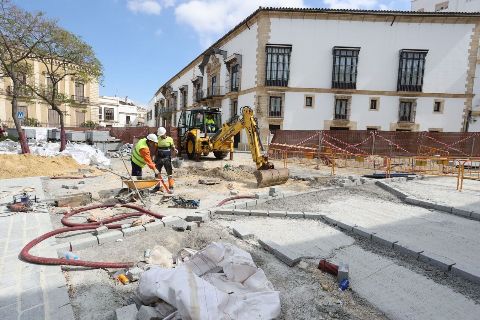 Así marchan las obras del Eje del Arroyo en Jerez