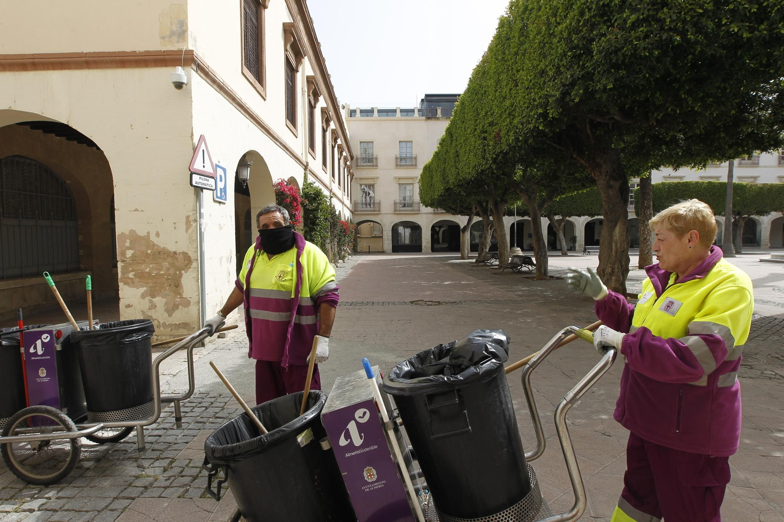 Fotogalería coronavirus COVID-19 en Almería