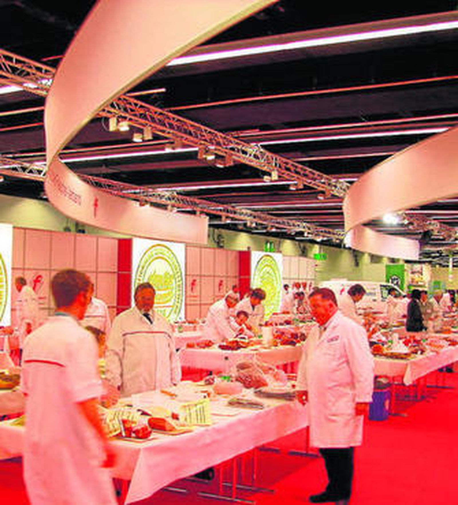 Expositores que se han dado cita en la feria celebrada en Frankfurt.